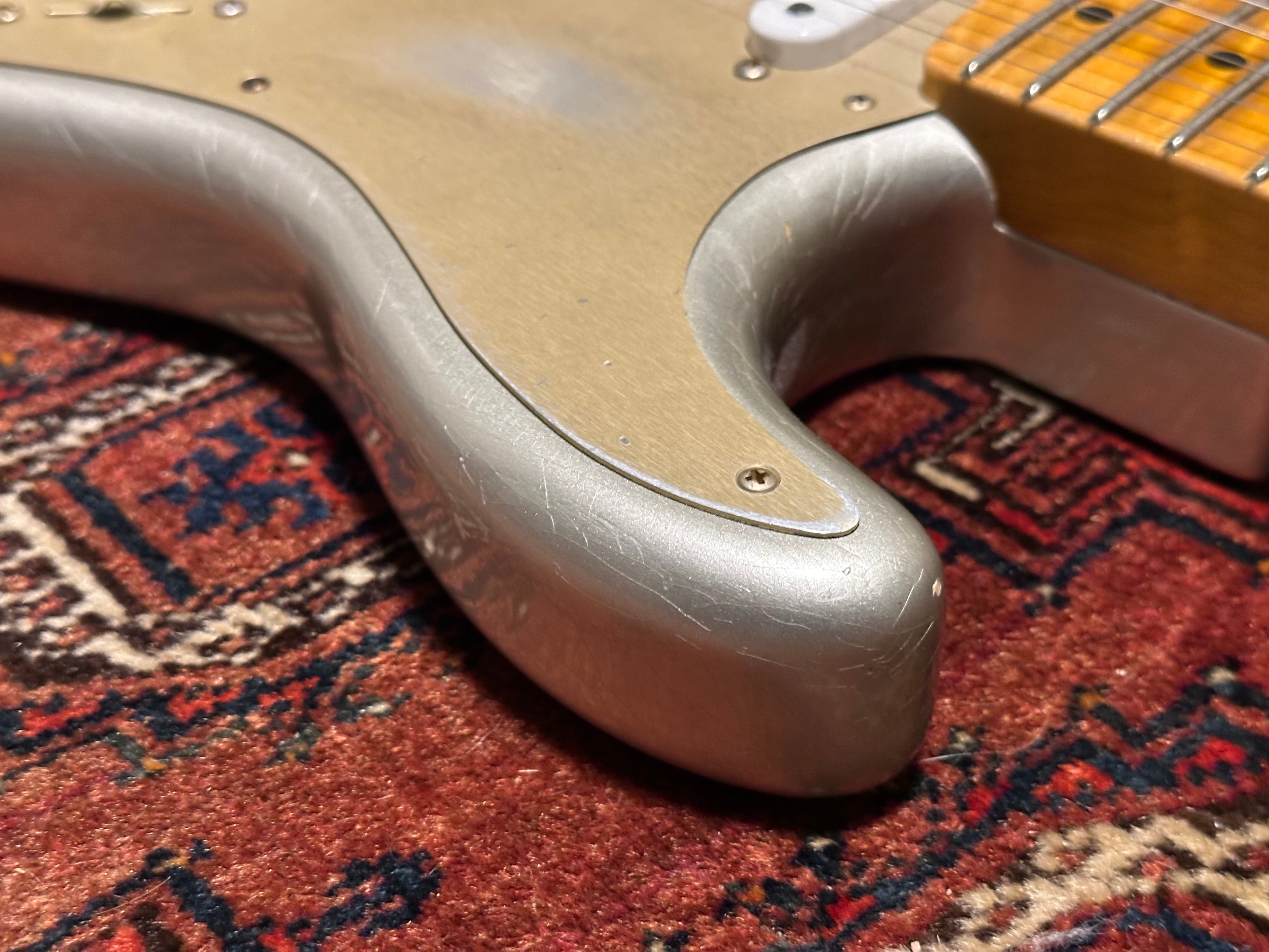 Fender Custom Shop '55 NAMM LTD Relic Stratocaster 2020 Inca Silver