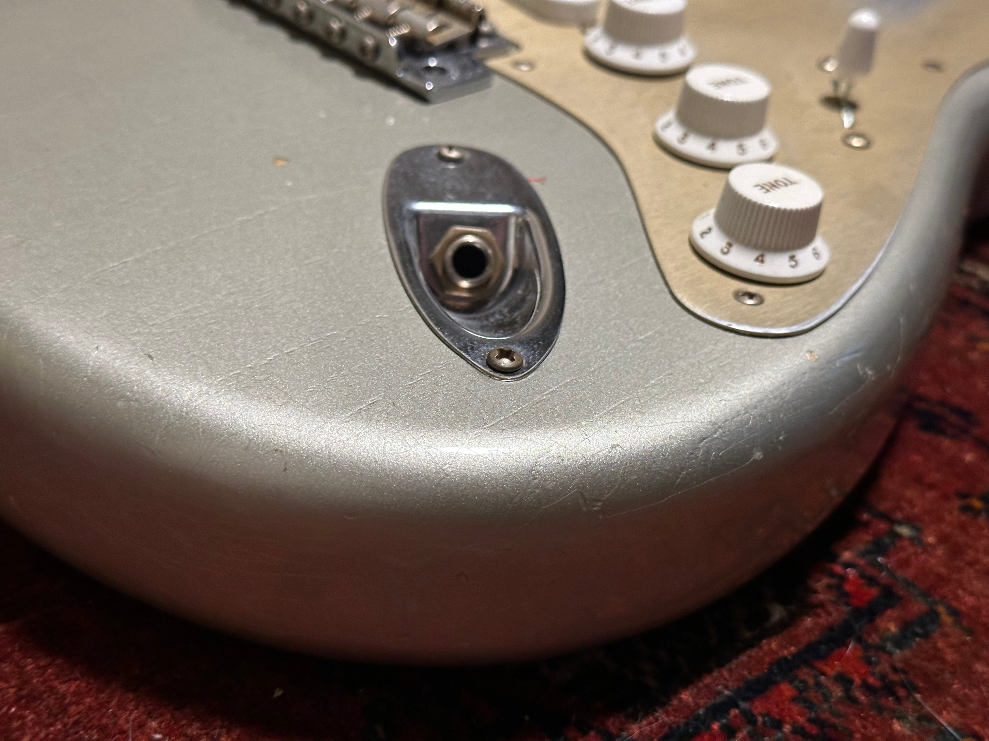 Fender Custom Shop '55 NAMM LTD Relic Stratocaster 2020 Inca Silver