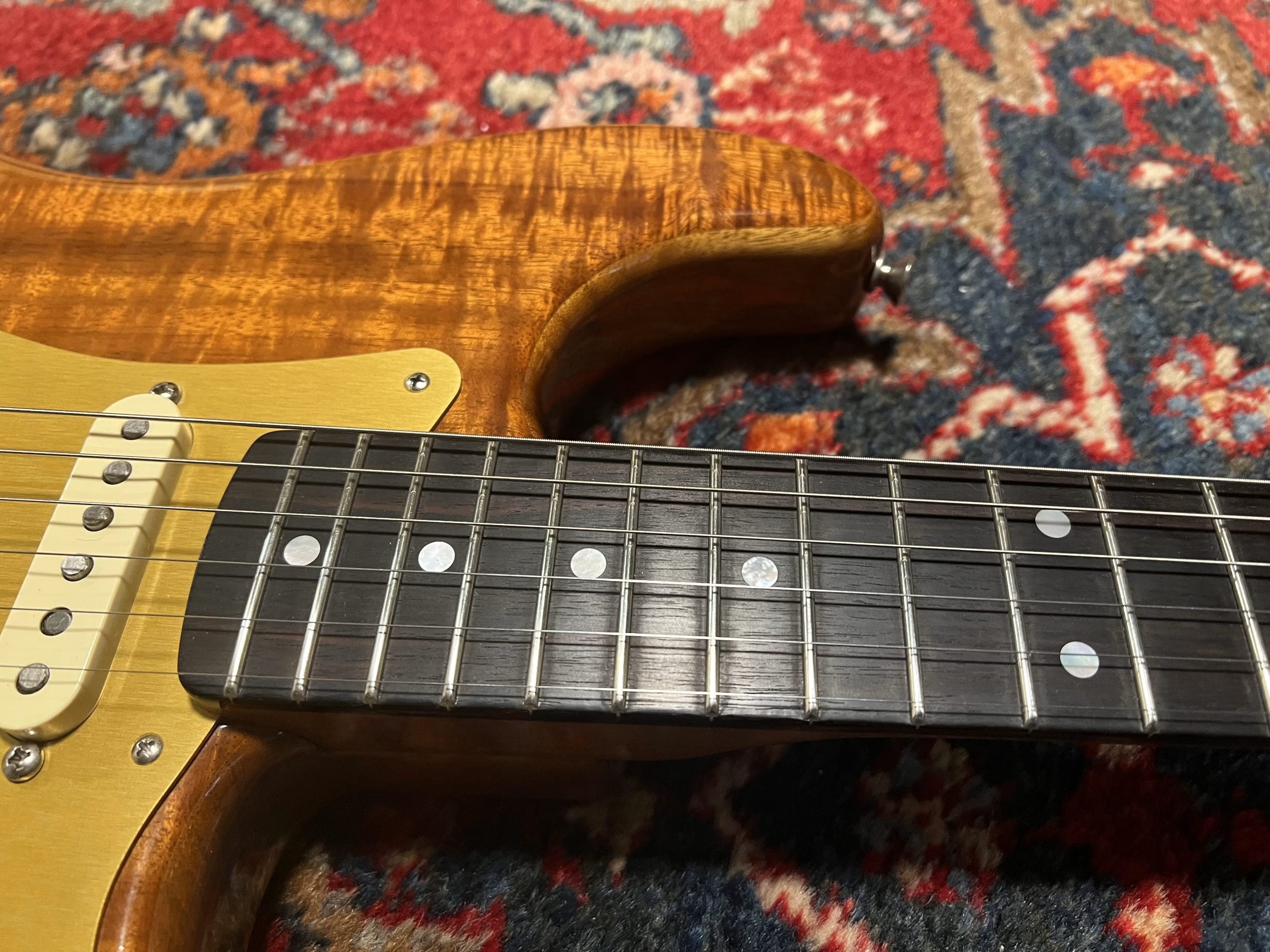 SOLD - 2019 Fender Custom Shop Artisan Koa Stratocaster