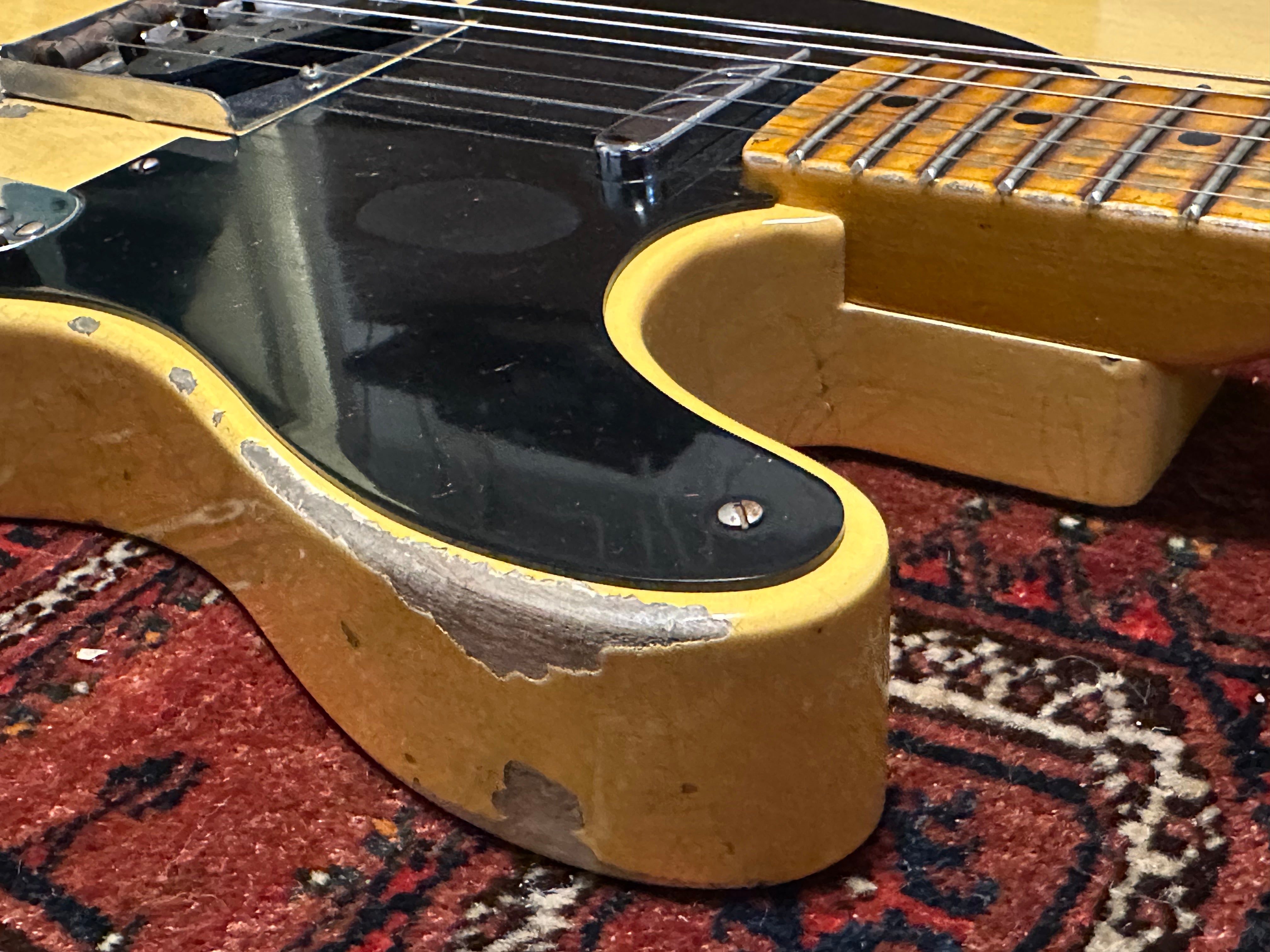 Reserved - Fender Custom Shop '50 LTD 70th Anniversary Heavy Relic Broadcaster 2020 Nocaster Blonde