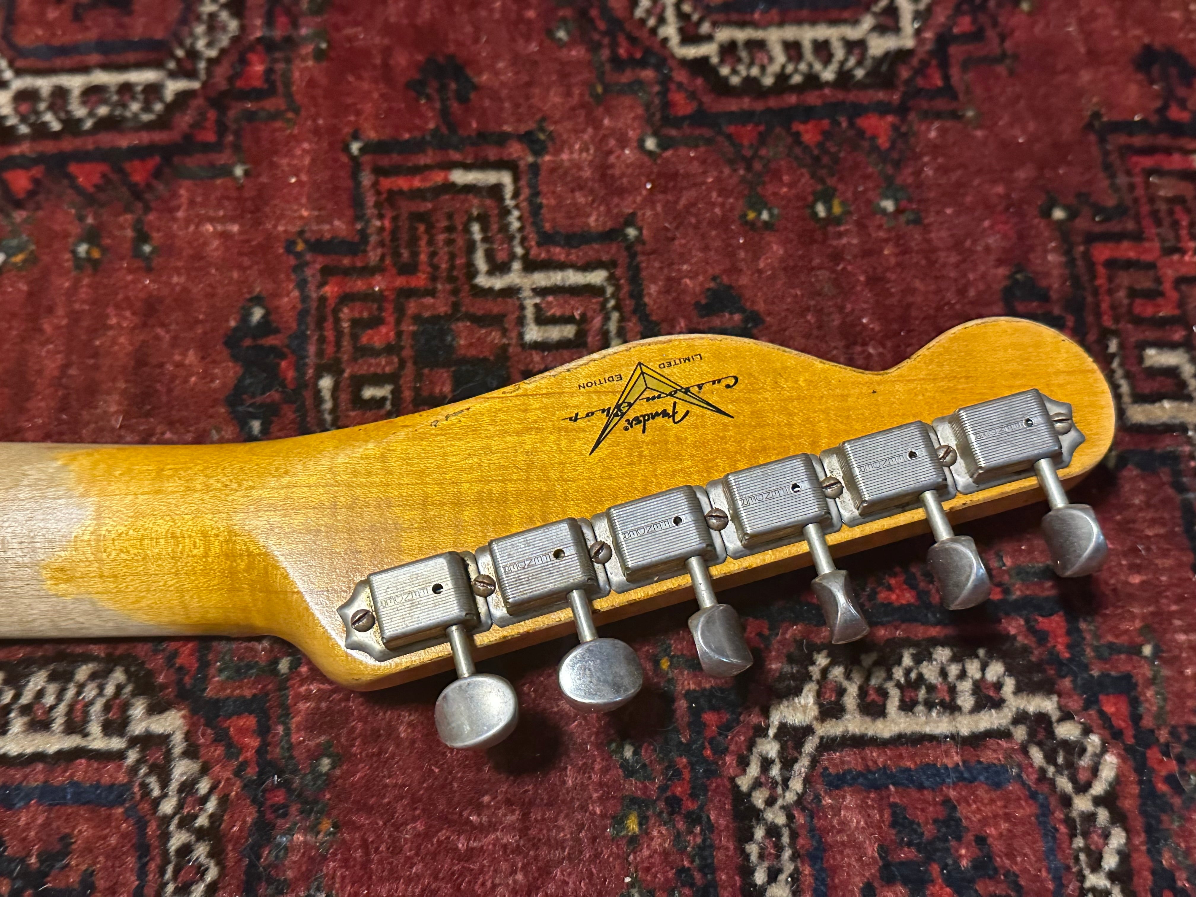 Reserved - Fender Custom Shop '50 LTD 70th Anniversary Heavy Relic Broadcaster 2020 Nocaster Blonde