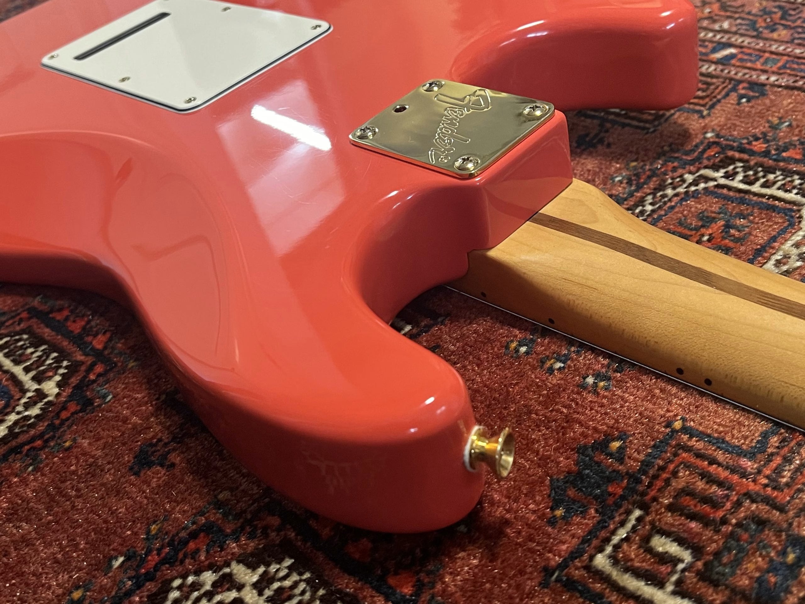 SOLD - 1990 Fender Custom Shop Hank Marvin Stratocaster Fiesta Red