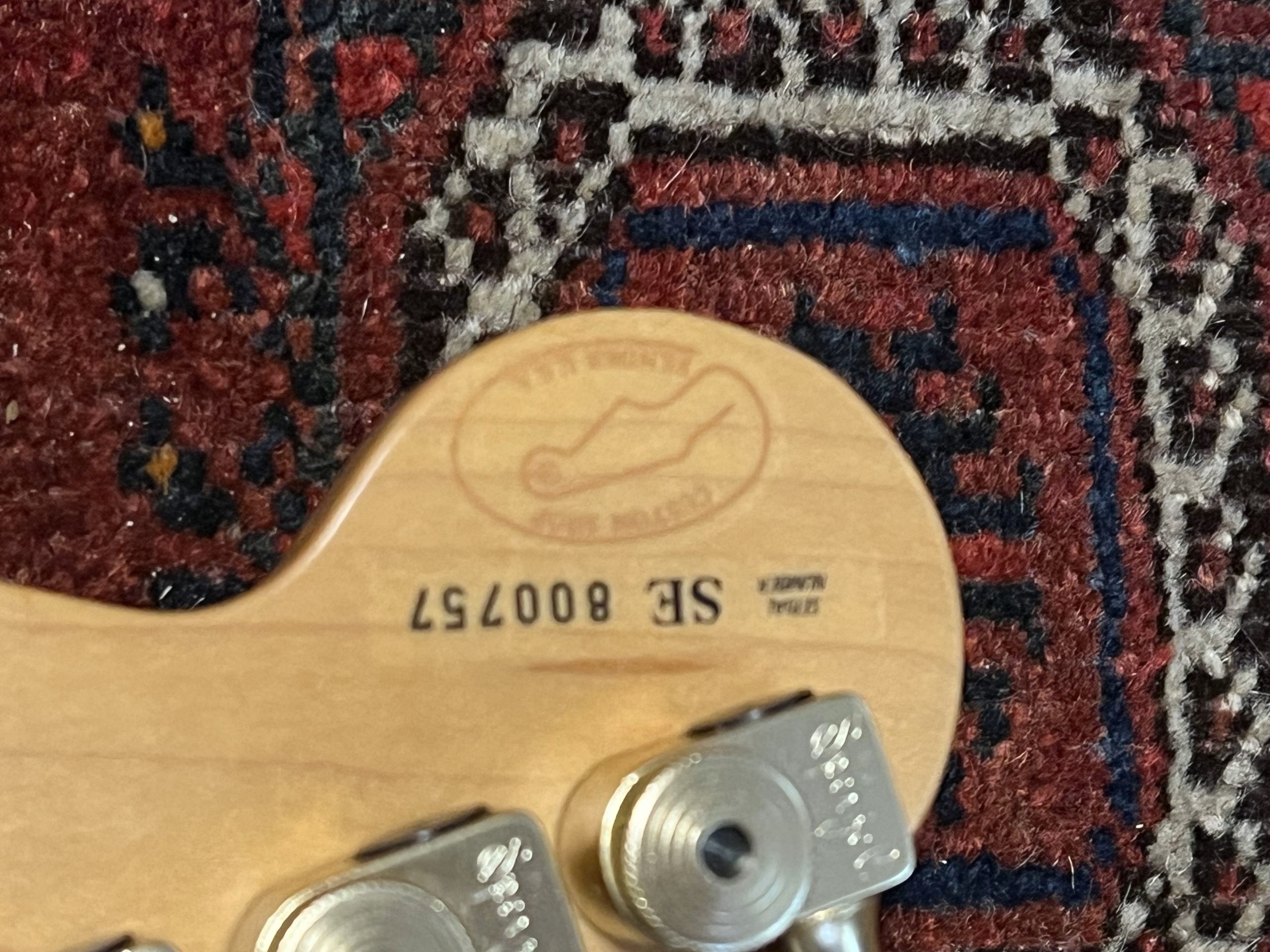 SOLD - 1990 Fender Custom Shop Hank Marvin Stratocaster Fiesta Red