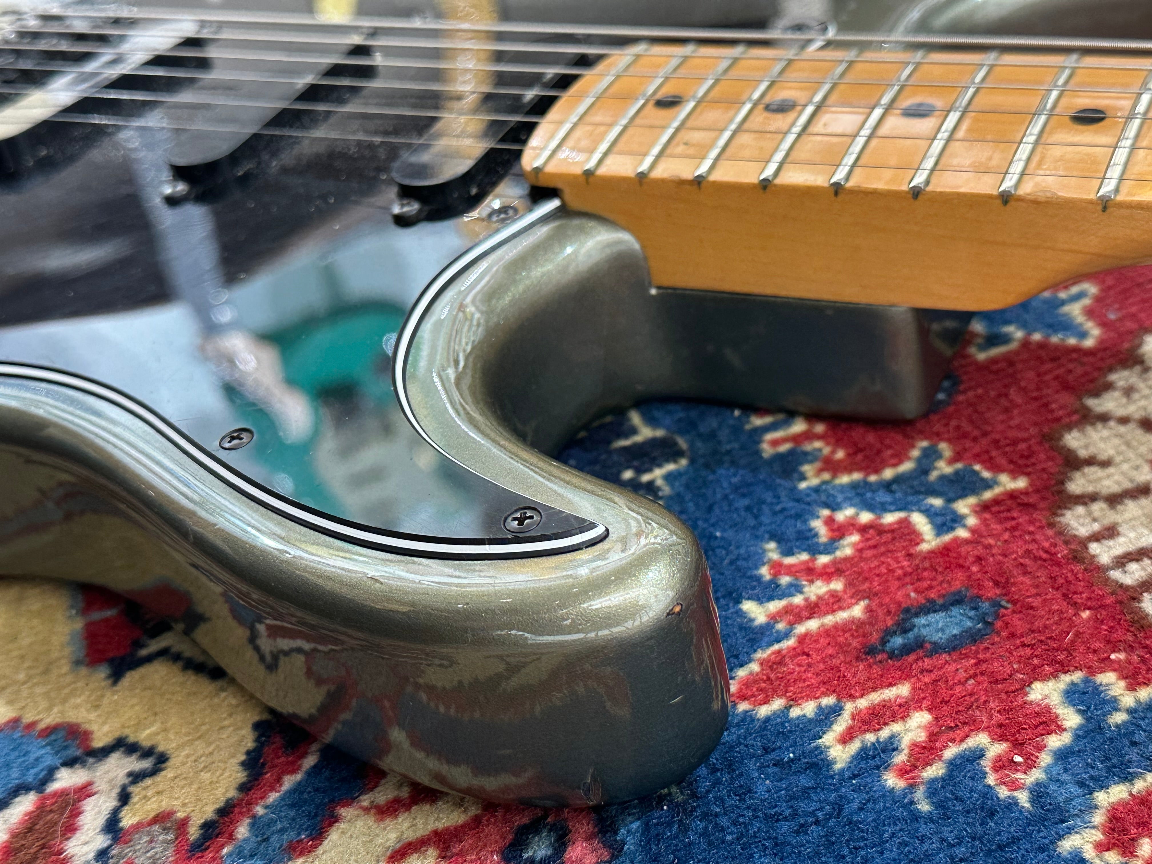 Fender Custom Shop HM Floyd Rose Stratocaster 1989 Black Pearl Dust