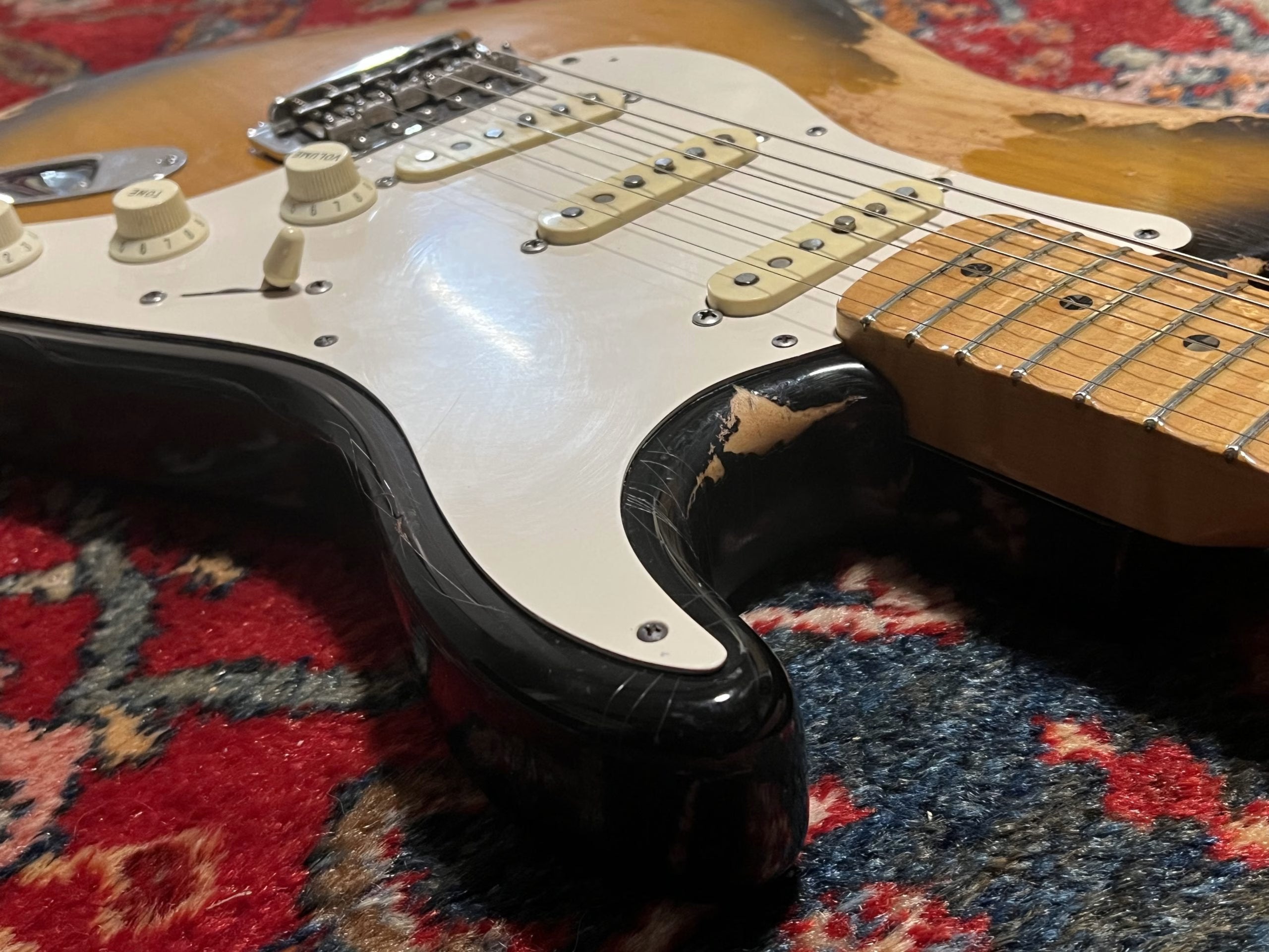 SOLD - 1992 Fender Custom Shop 58 Relic Stratocaster Sunburst