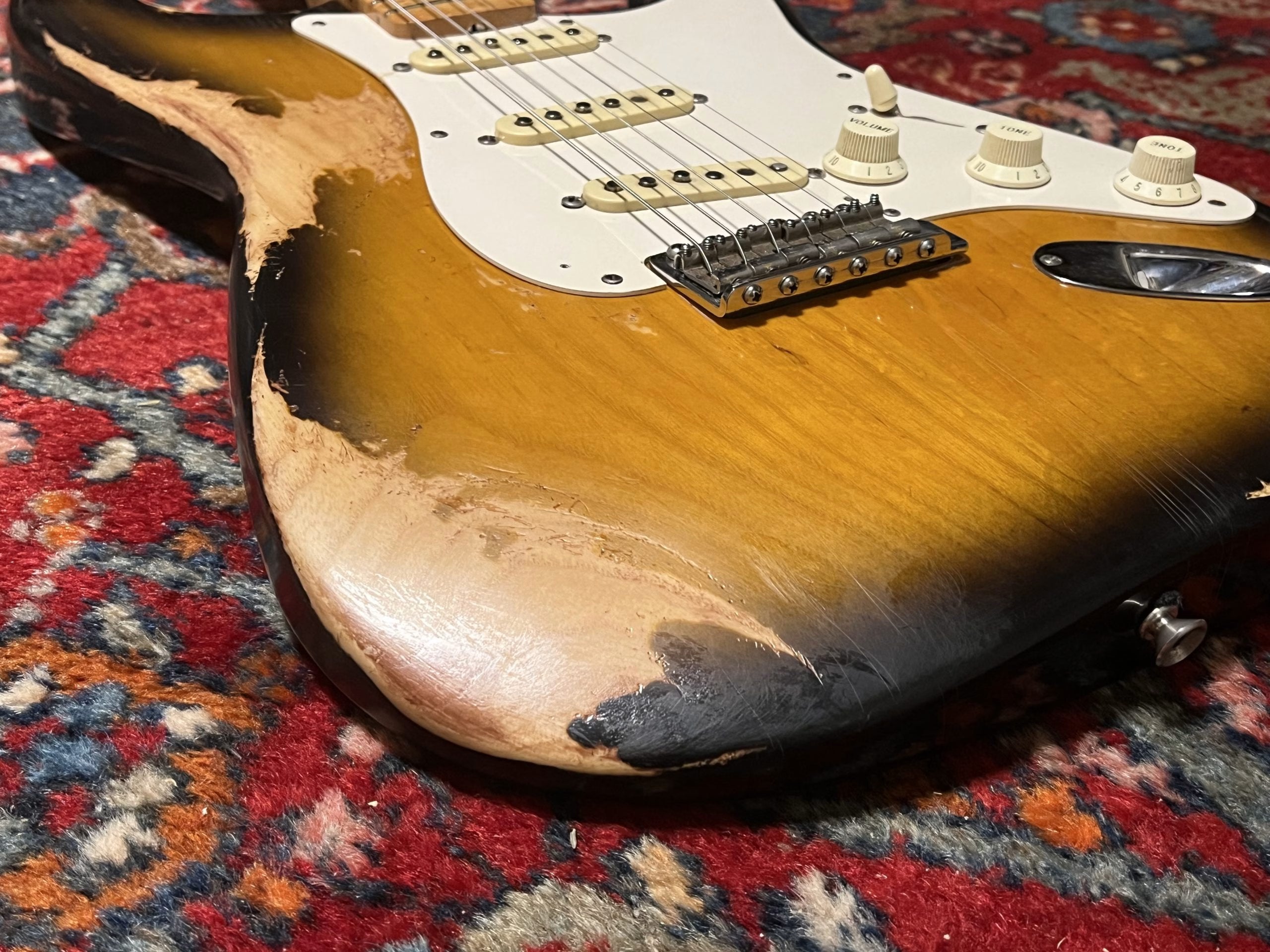 SOLD - 1992 Fender Custom Shop 58 Relic Stratocaster Sunburst