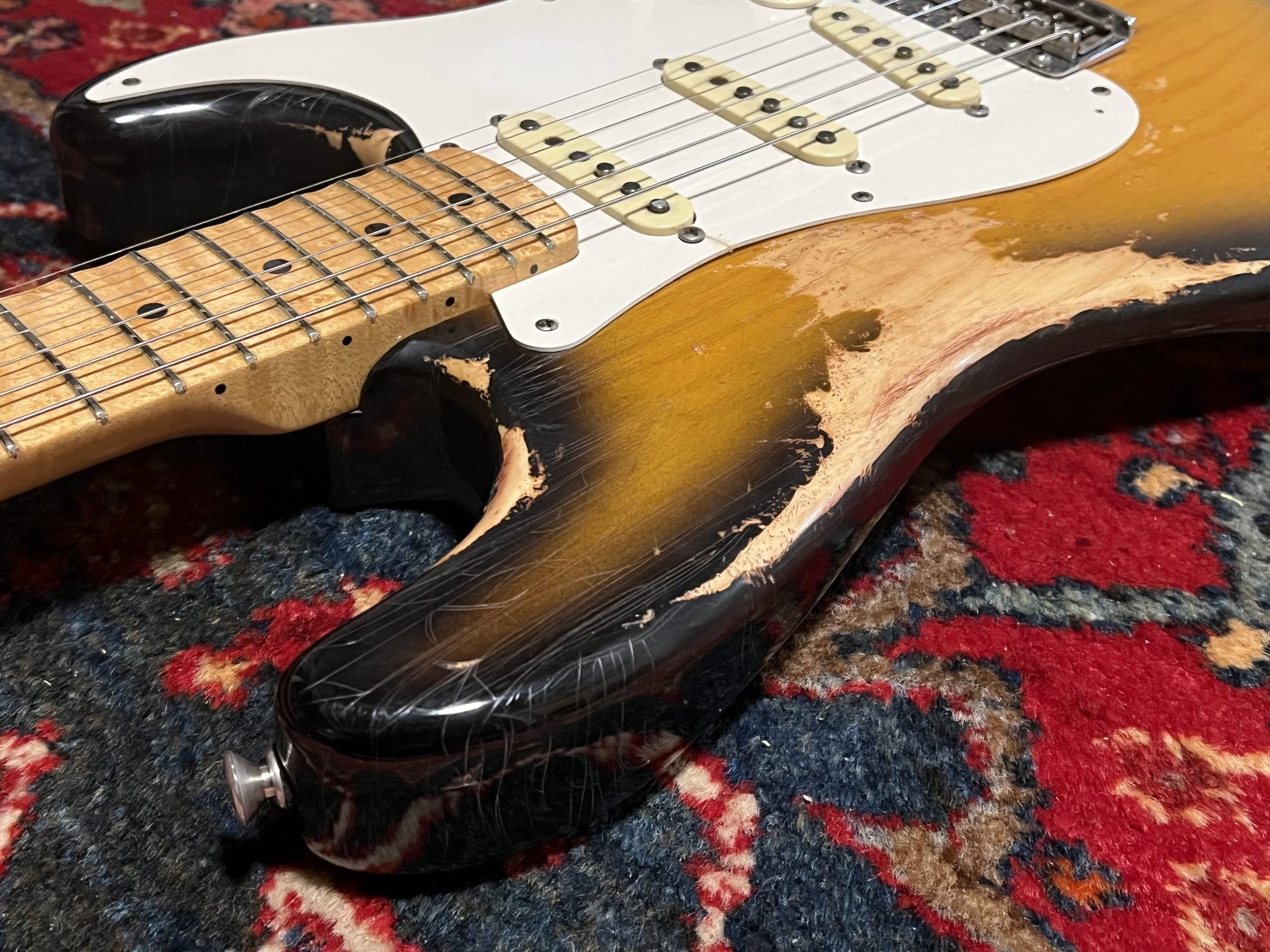 SOLD - 1992 Fender Custom Shop 58 Relic Stratocaster Sunburst
