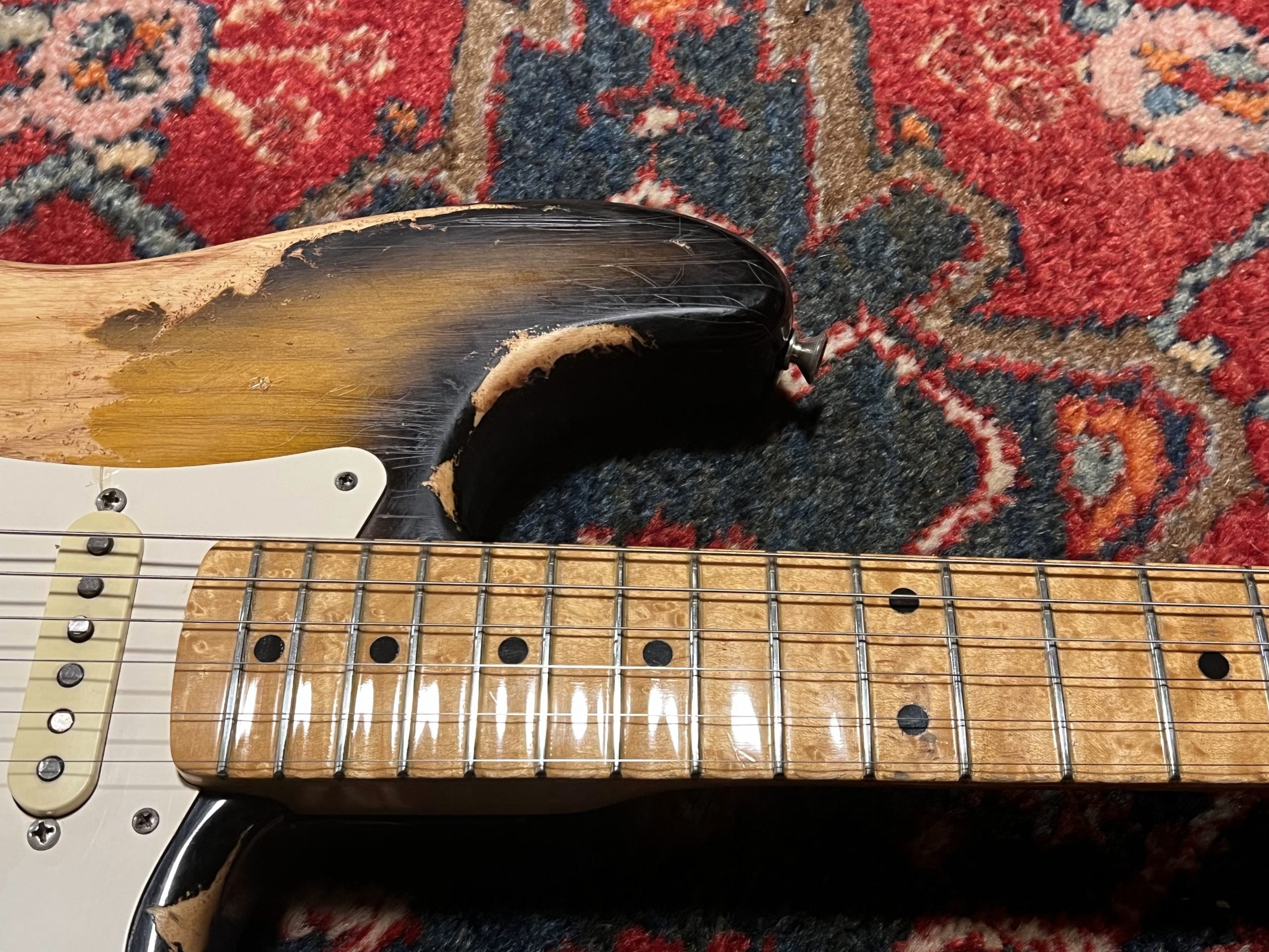 SOLD - 1992 Fender Custom Shop 58 Relic Stratocaster Sunburst