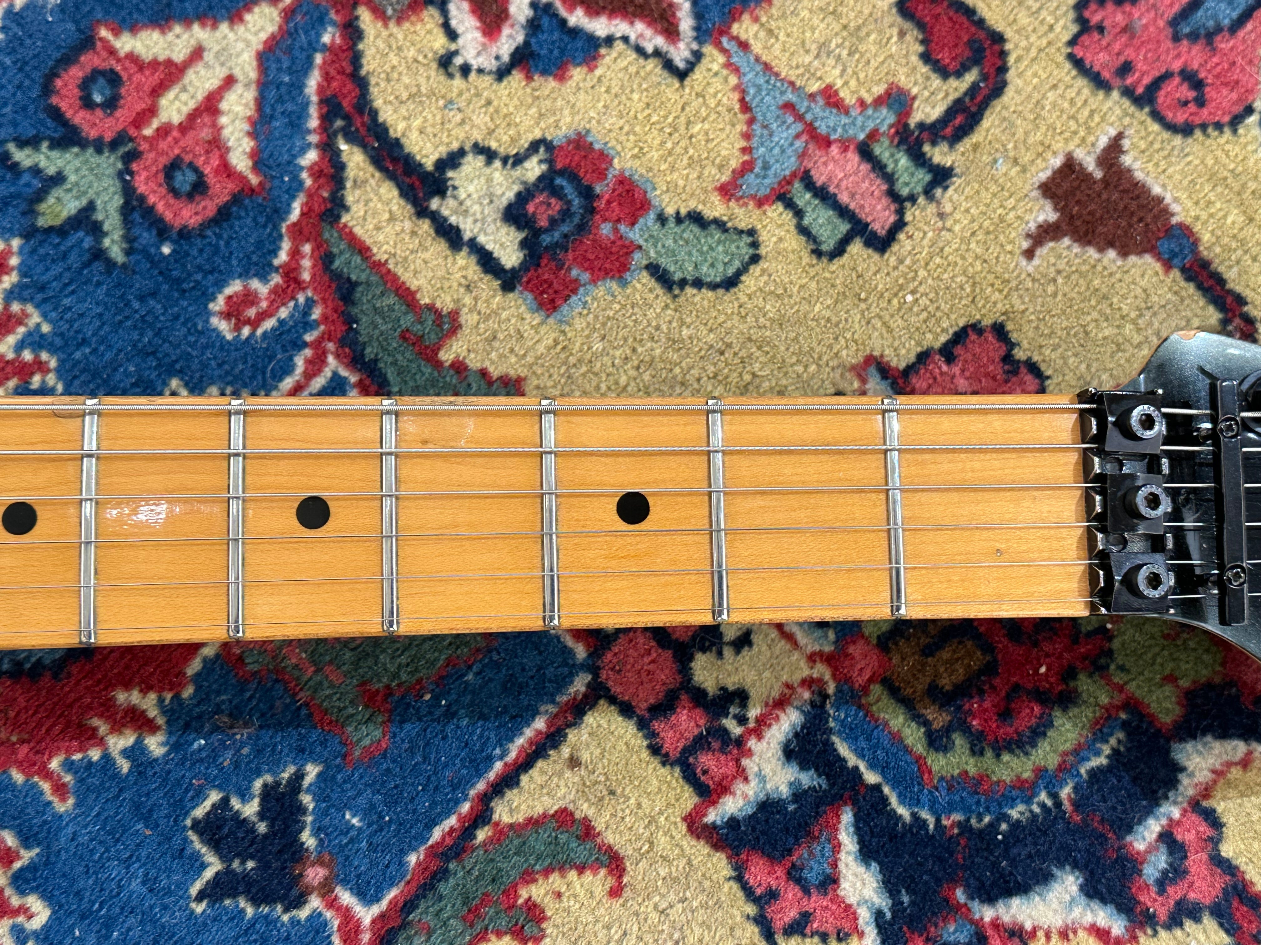 Fender Custom Shop HM Floyd Rose Stratocaster 1989 Black Pearl Dust