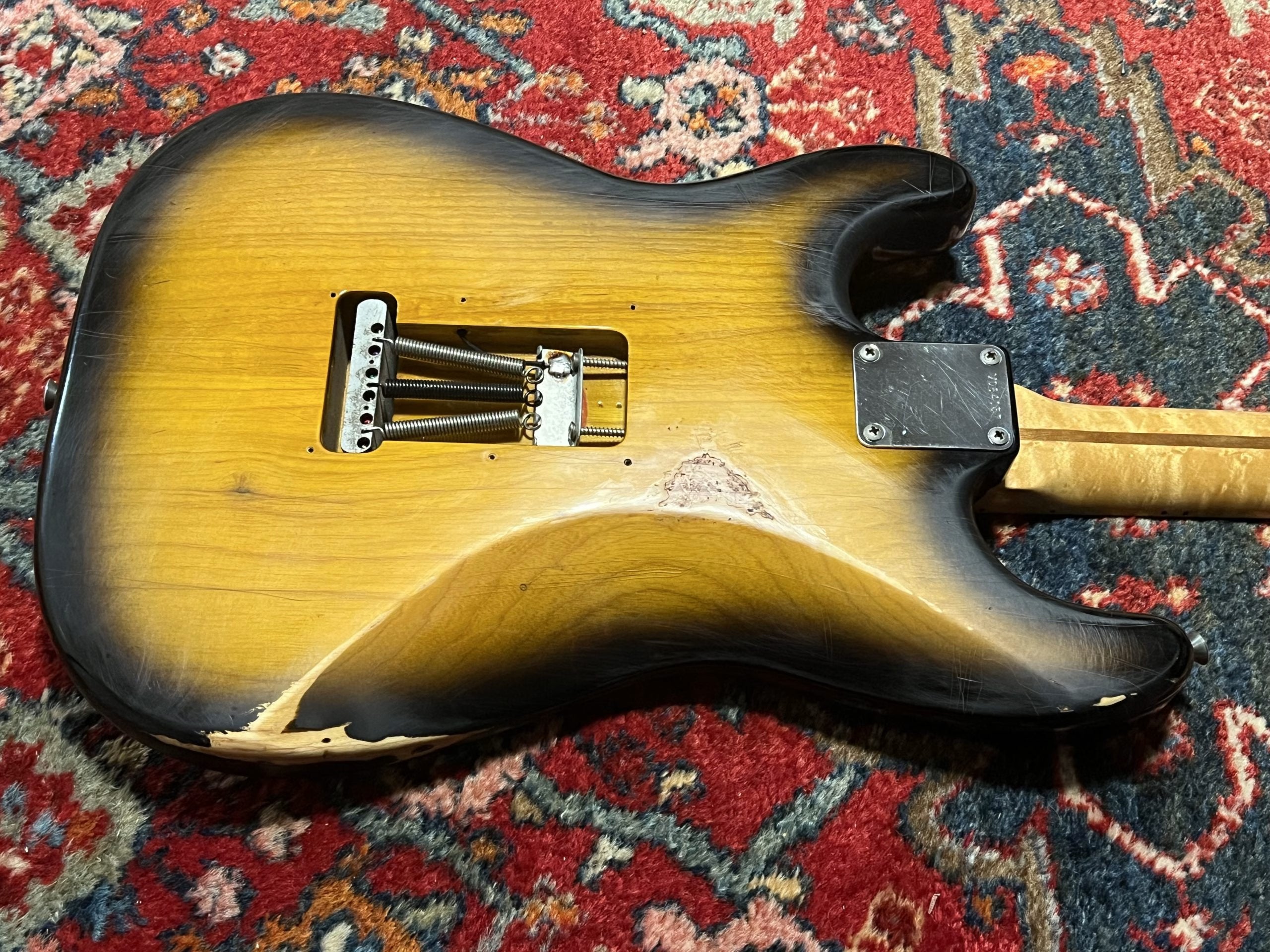 SOLD - 1992 Fender Custom Shop 58 Relic Stratocaster Sunburst
