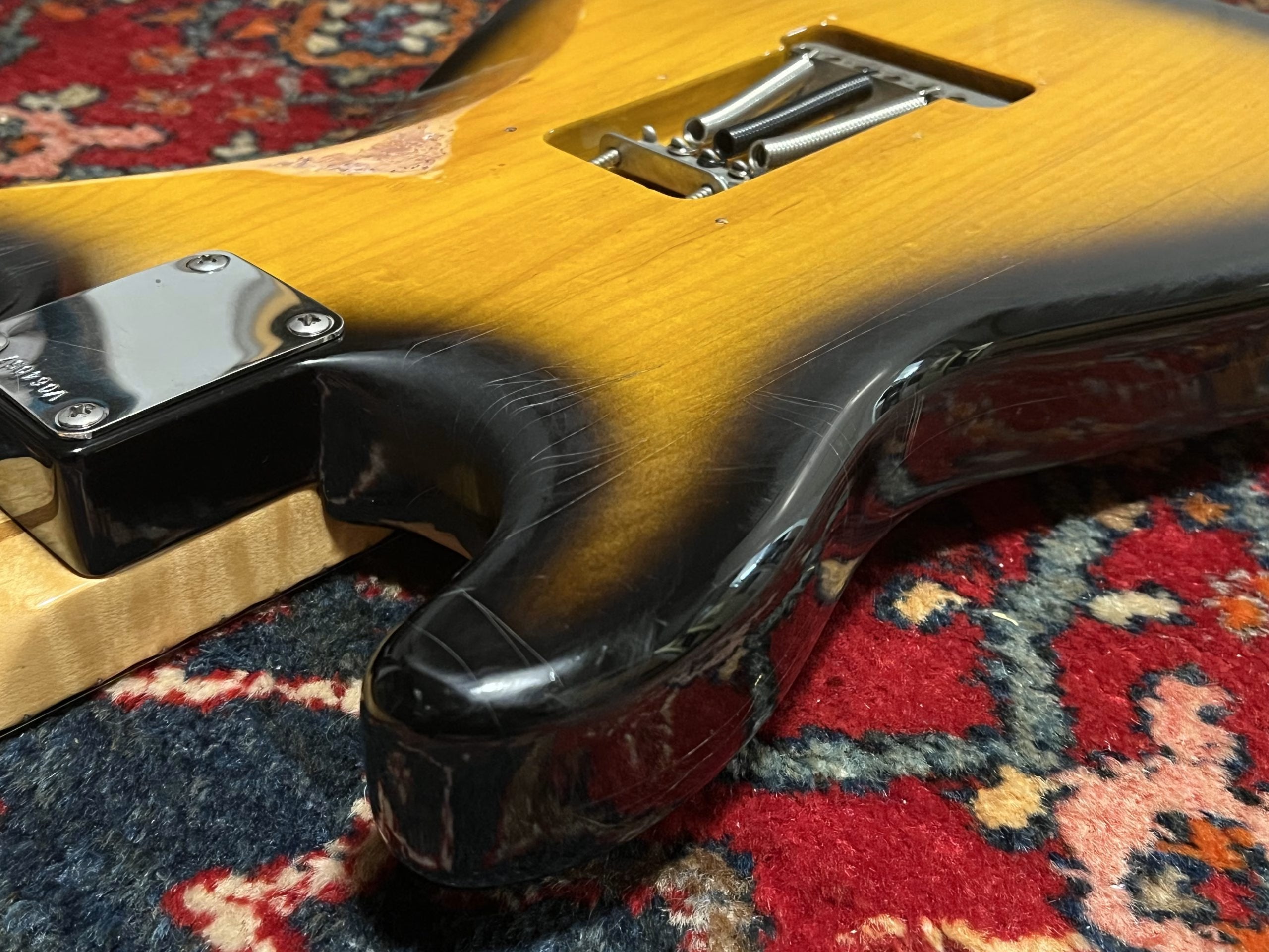 SOLD - 1992 Fender Custom Shop 58 Relic Stratocaster Sunburst