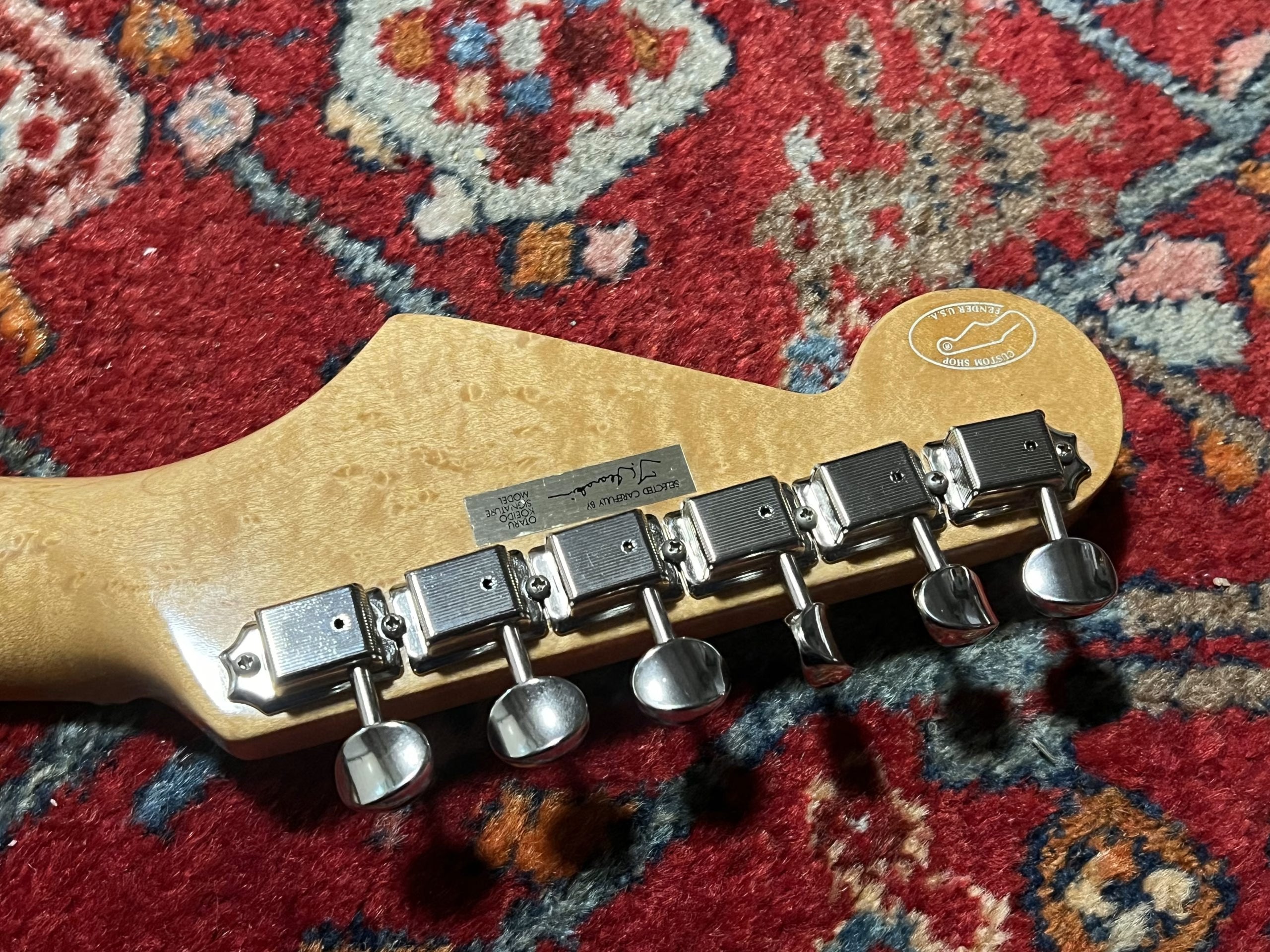 SOLD - 1992 Fender Custom Shop 58 Relic Stratocaster Sunburst