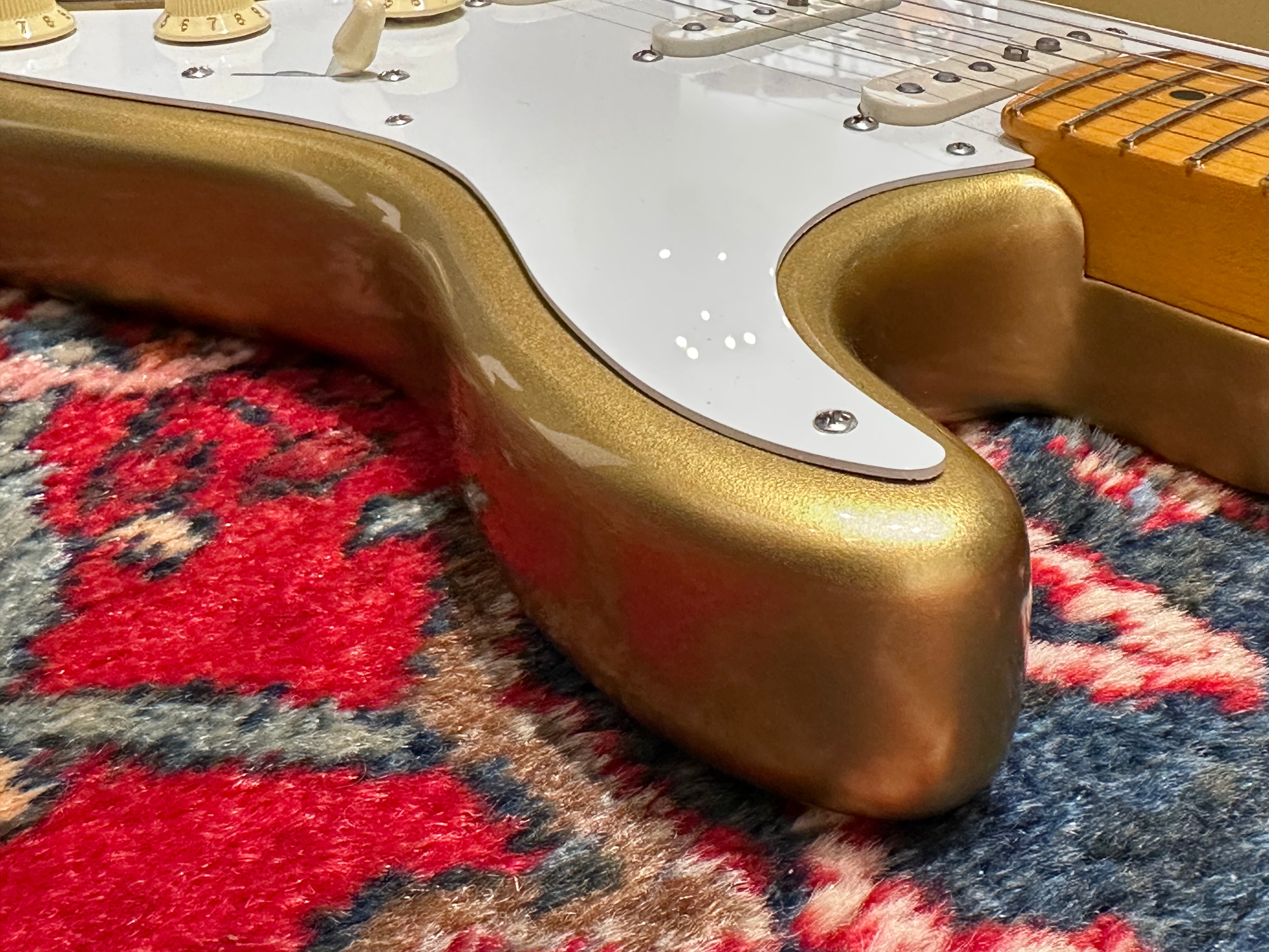 Fender Lincoln Brewster Signature Stratocaster 2024 Aztec Gold