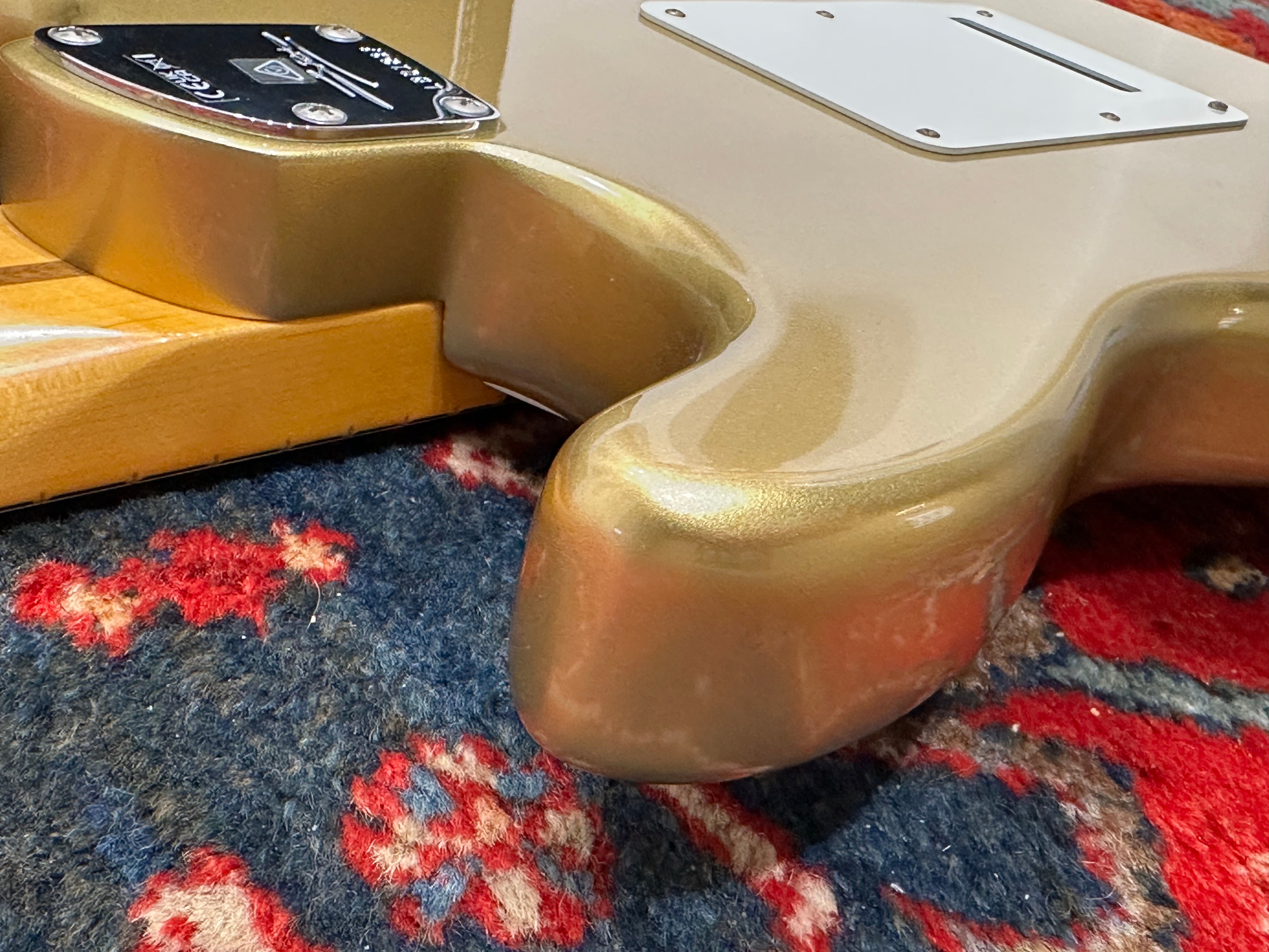 Fender Lincoln Brewster Signature Stratocaster 2024 Aztec Gold