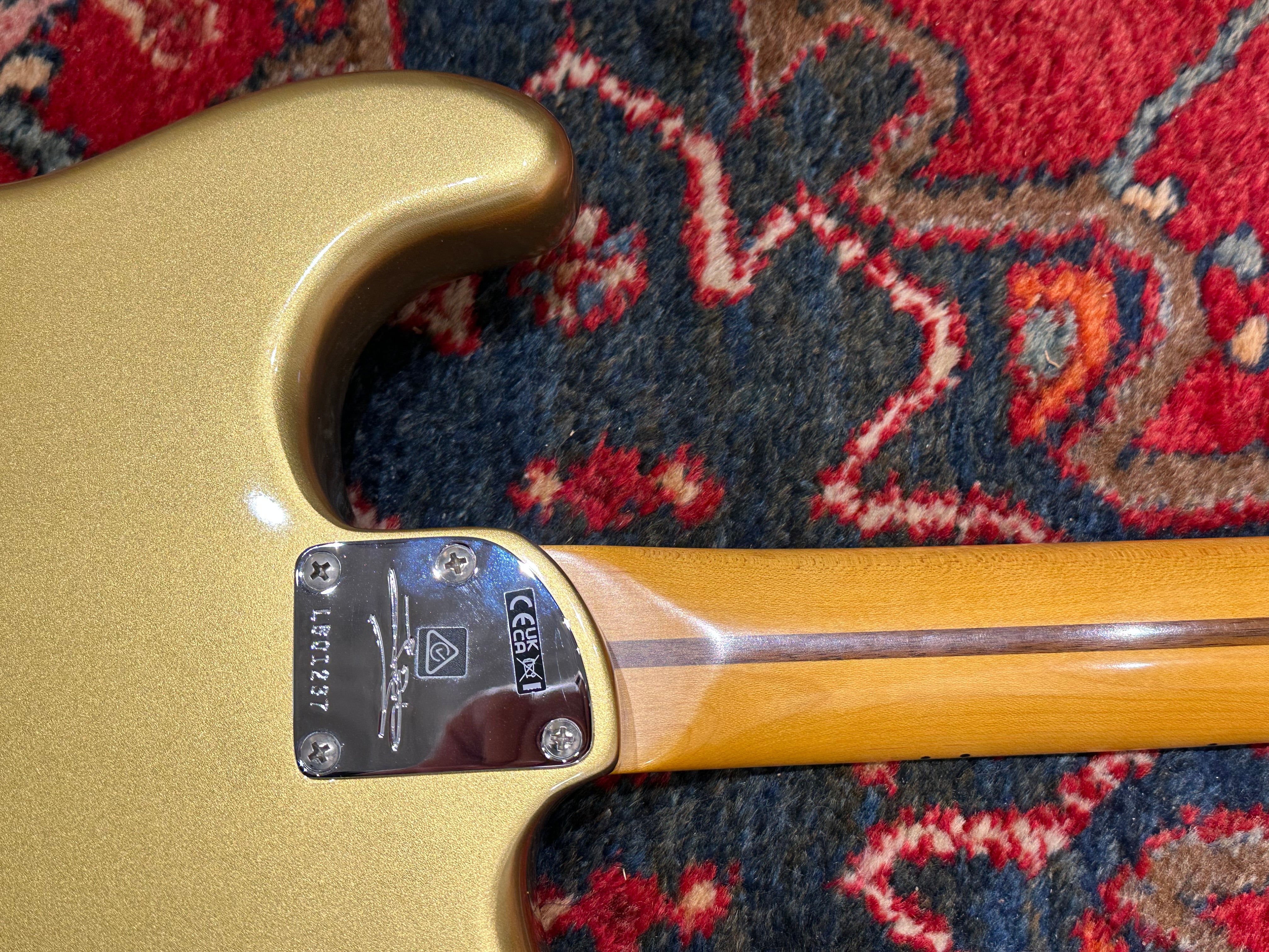 Fender Lincoln Brewster Signature Stratocaster 2024 Aztec Gold