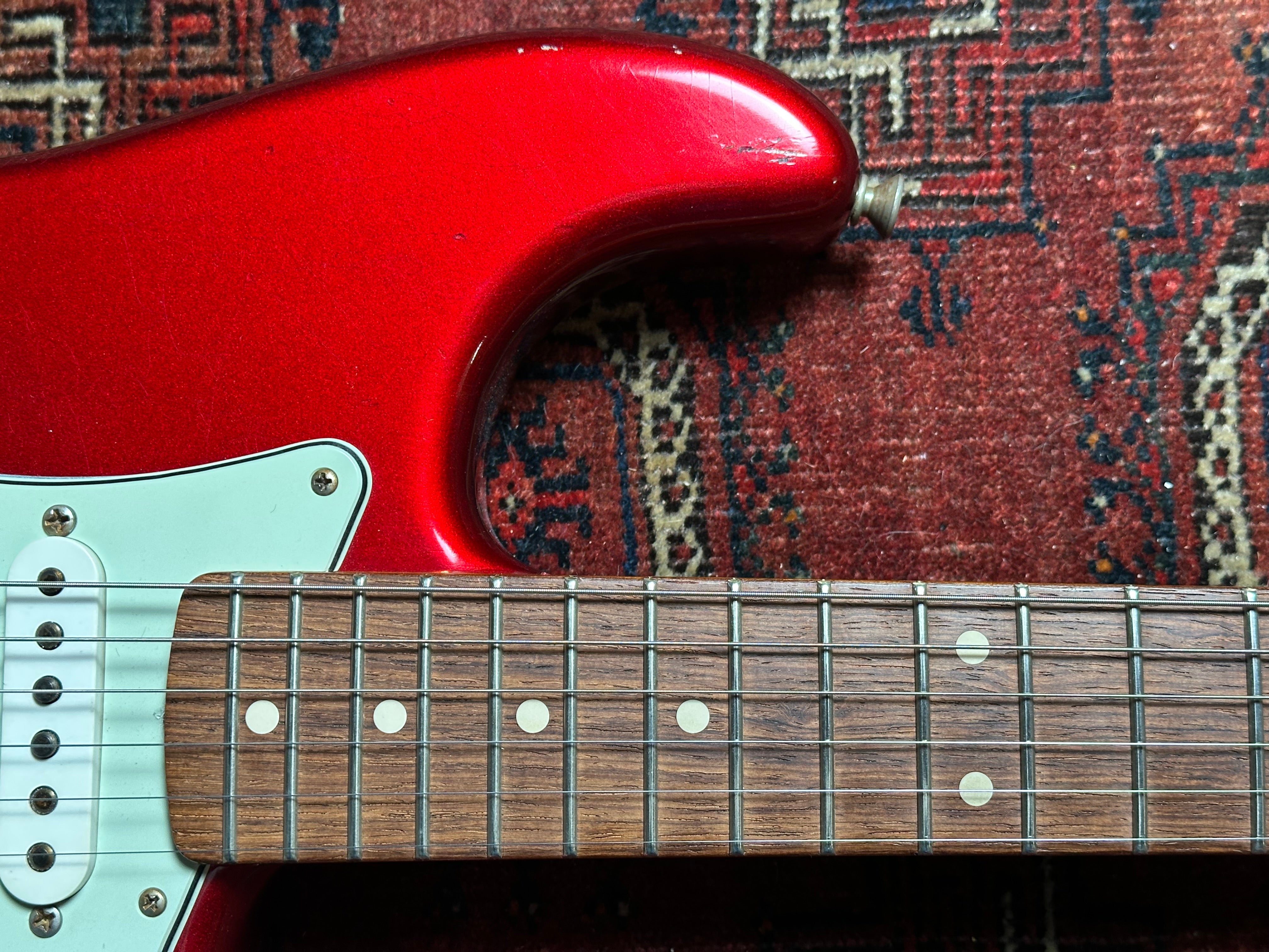 Fender Custom Shop '60 Relic Stratocaster 2006 Candy Apple Red with Matching Headstock