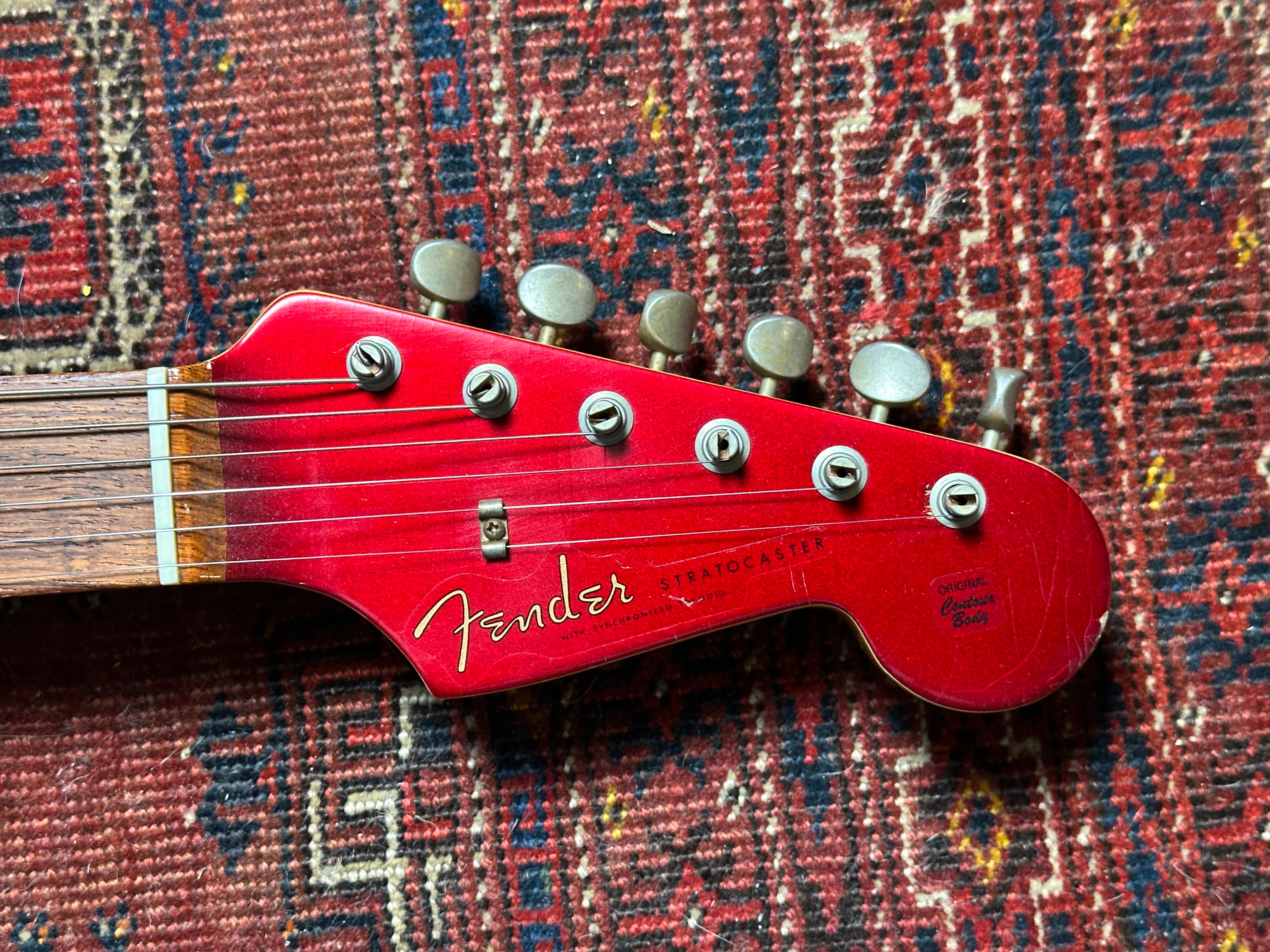 Fender Custom Shop '60 Relic Stratocaster 2006 Candy Apple Red with Matching Headstock