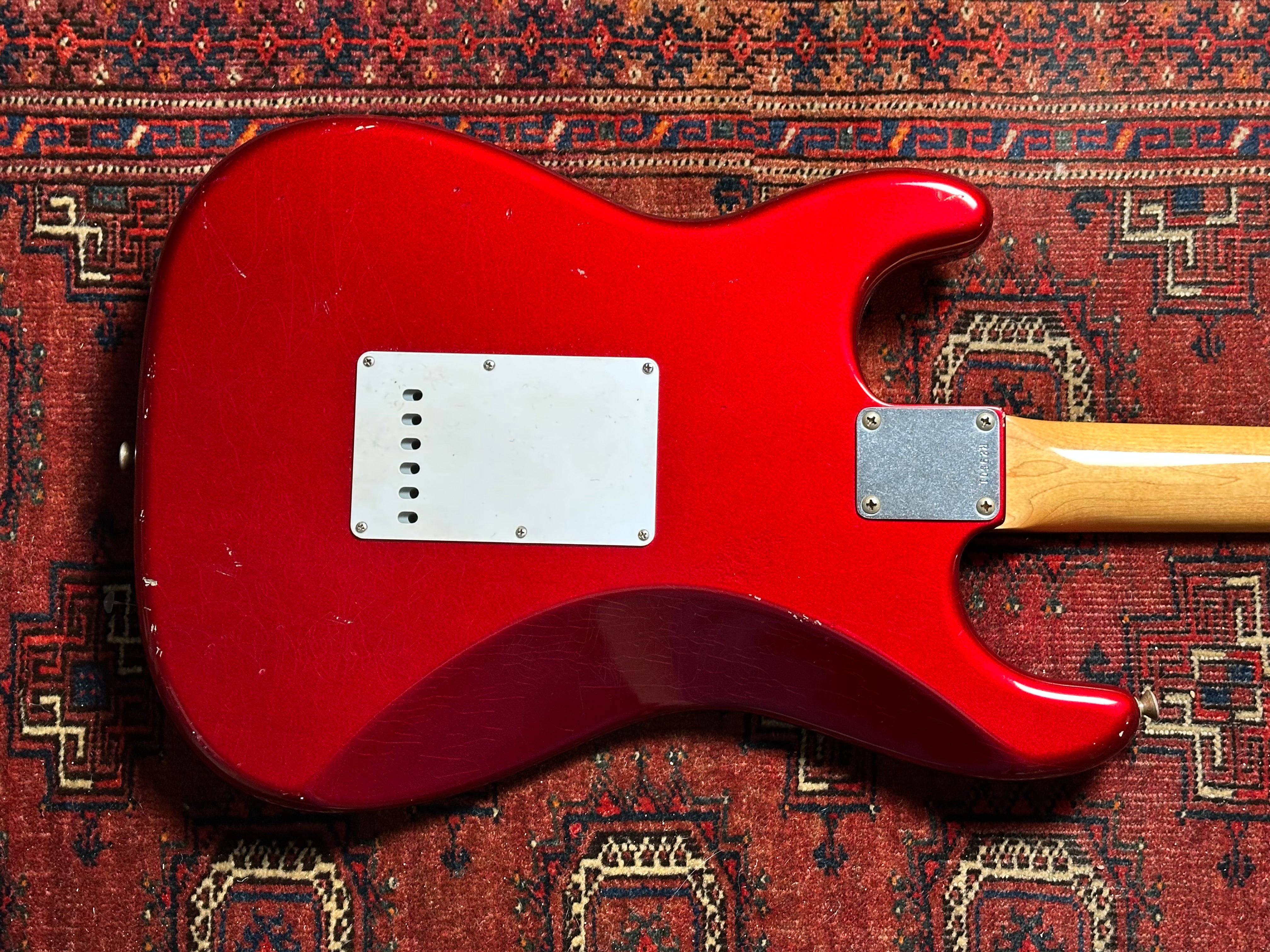 Fender Custom Shop '60 Relic Stratocaster 2006 Candy Apple Red with Matching Headstock