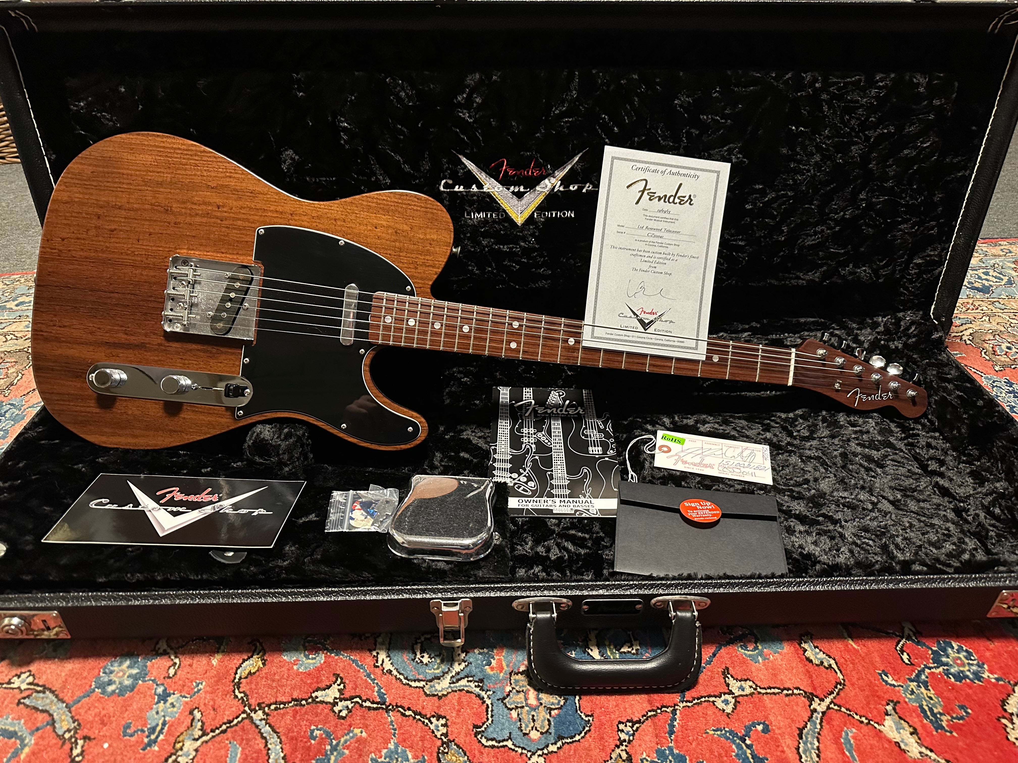 Fender Custom Shop '68 (George Harrison) LTD Rosewood Telecaster 2013 Natural