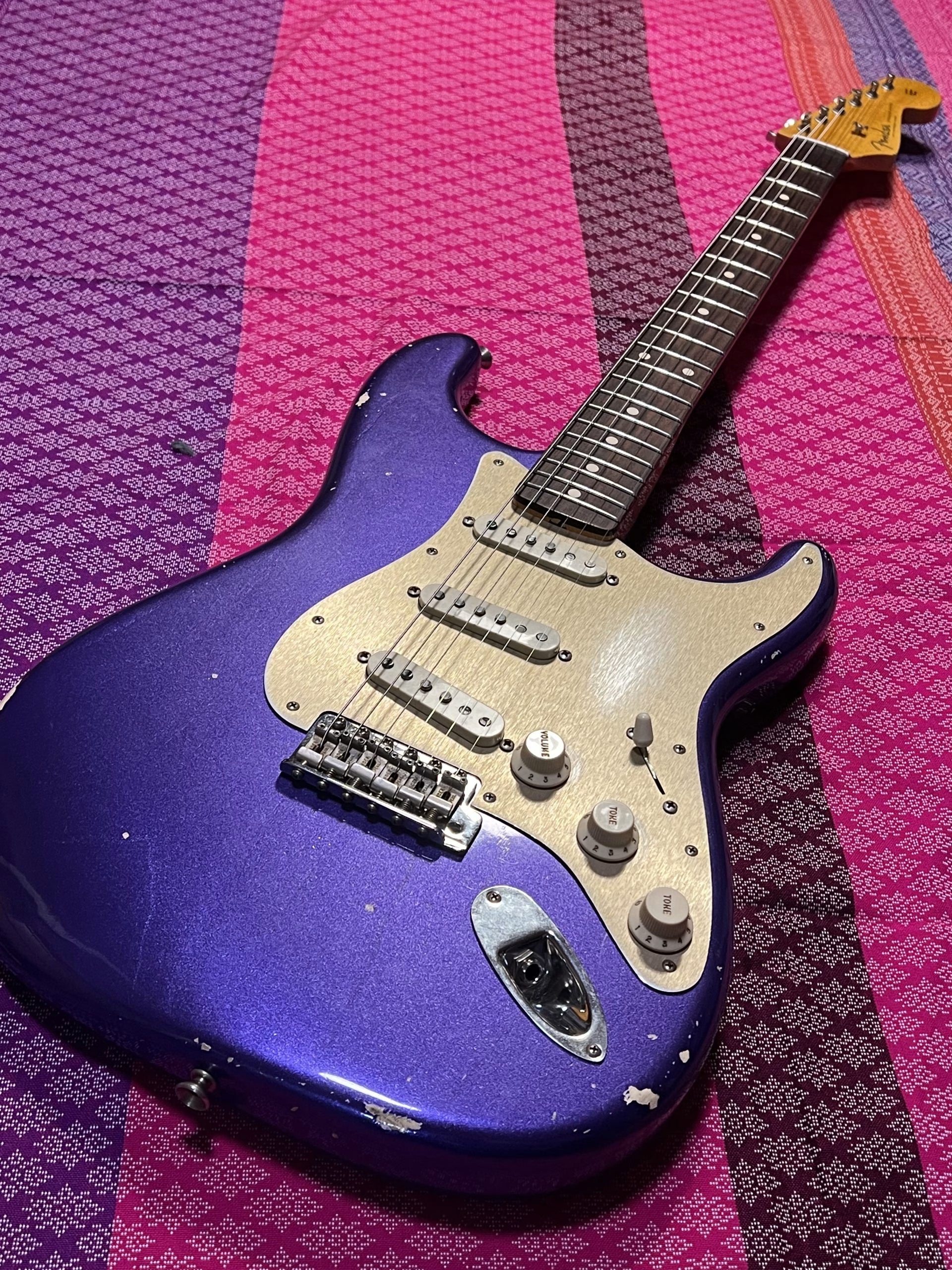 SOLD - 2017 Fender Custom Shop 59 Relic Stratocaster Purple Metalic