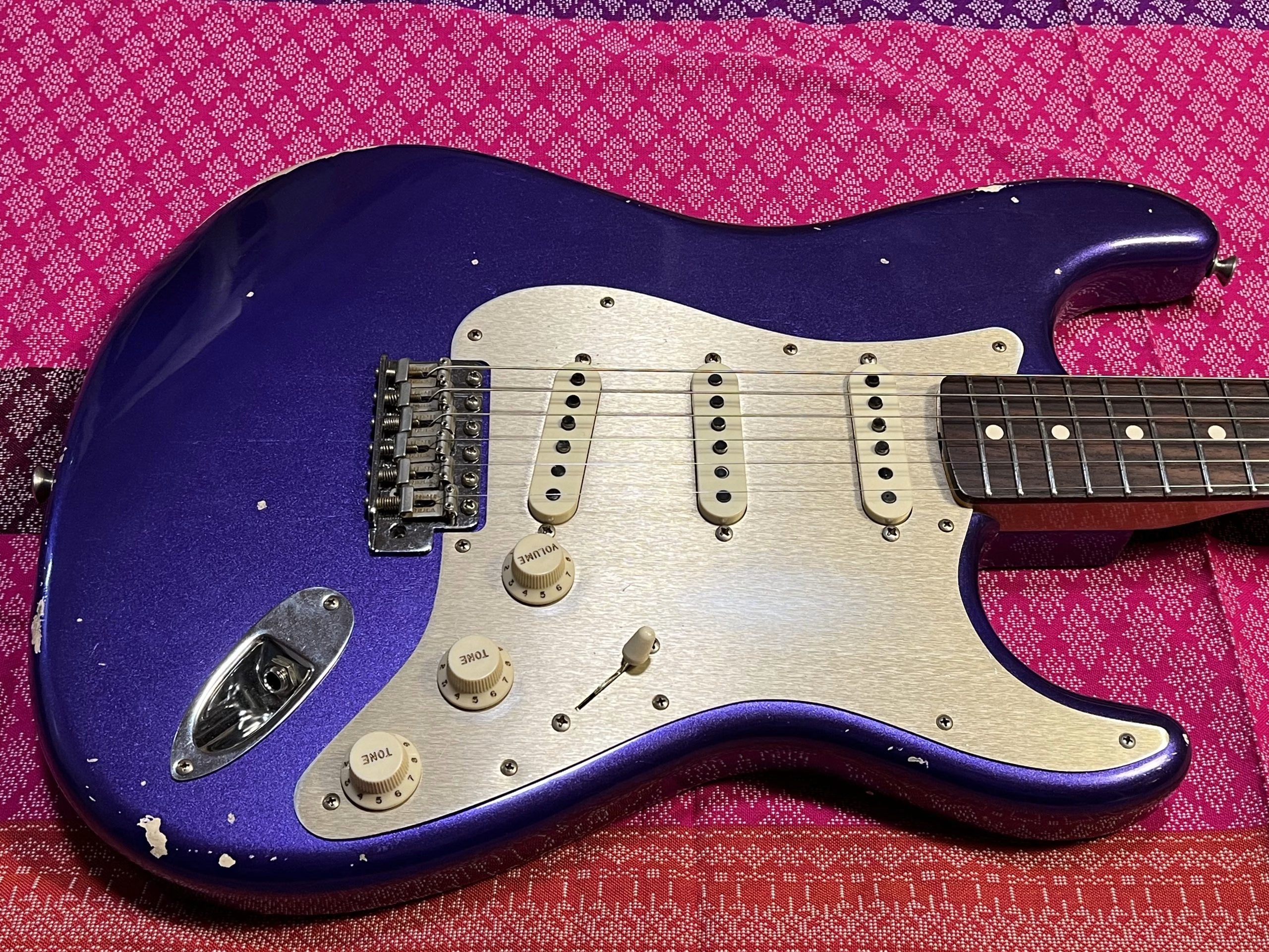 SOLD - 2017 Fender Custom Shop 59 Relic Stratocaster Purple Metalic