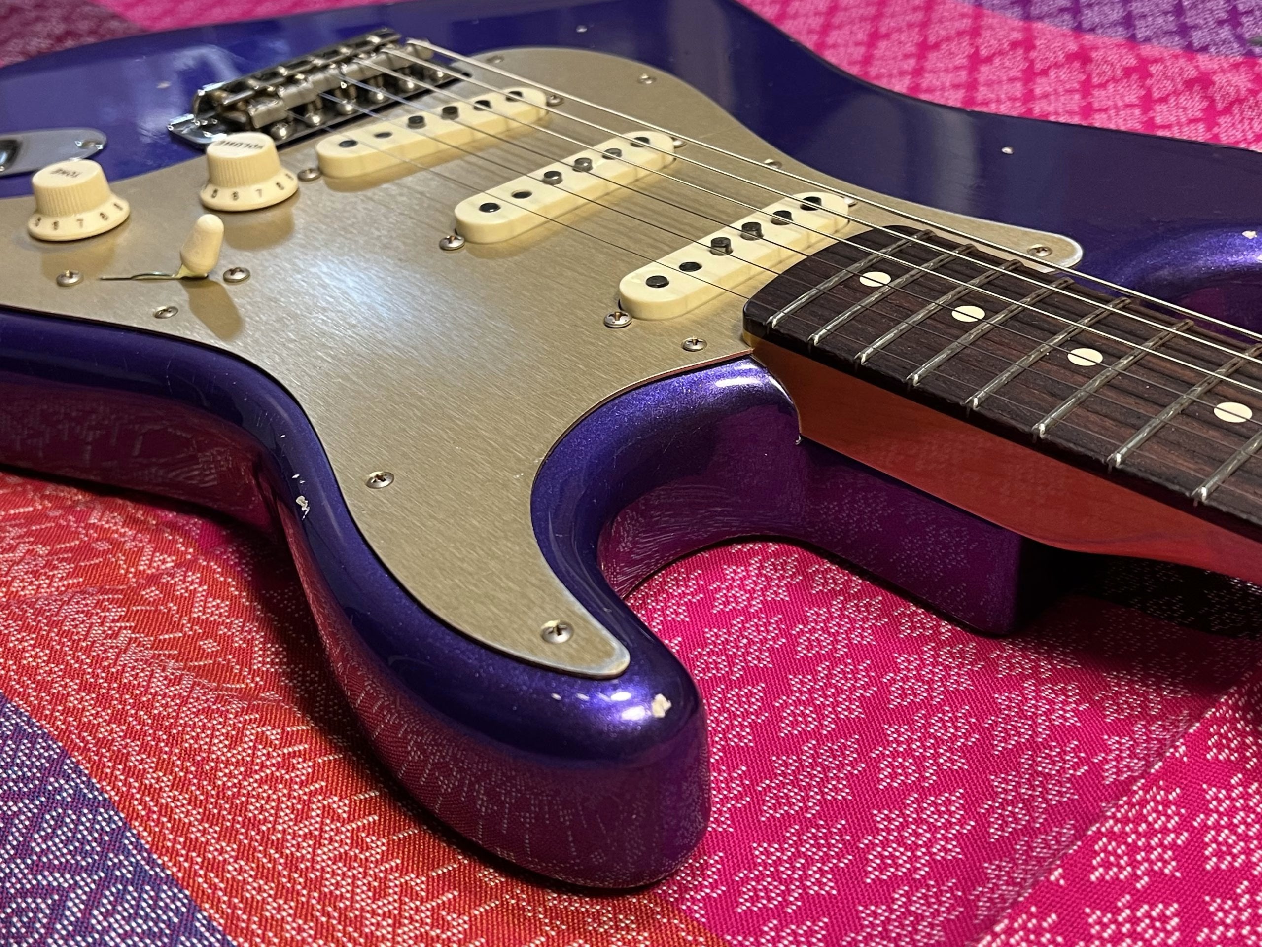 SOLD - 2017 Fender Custom Shop 59 Relic Stratocaster Purple Metalic