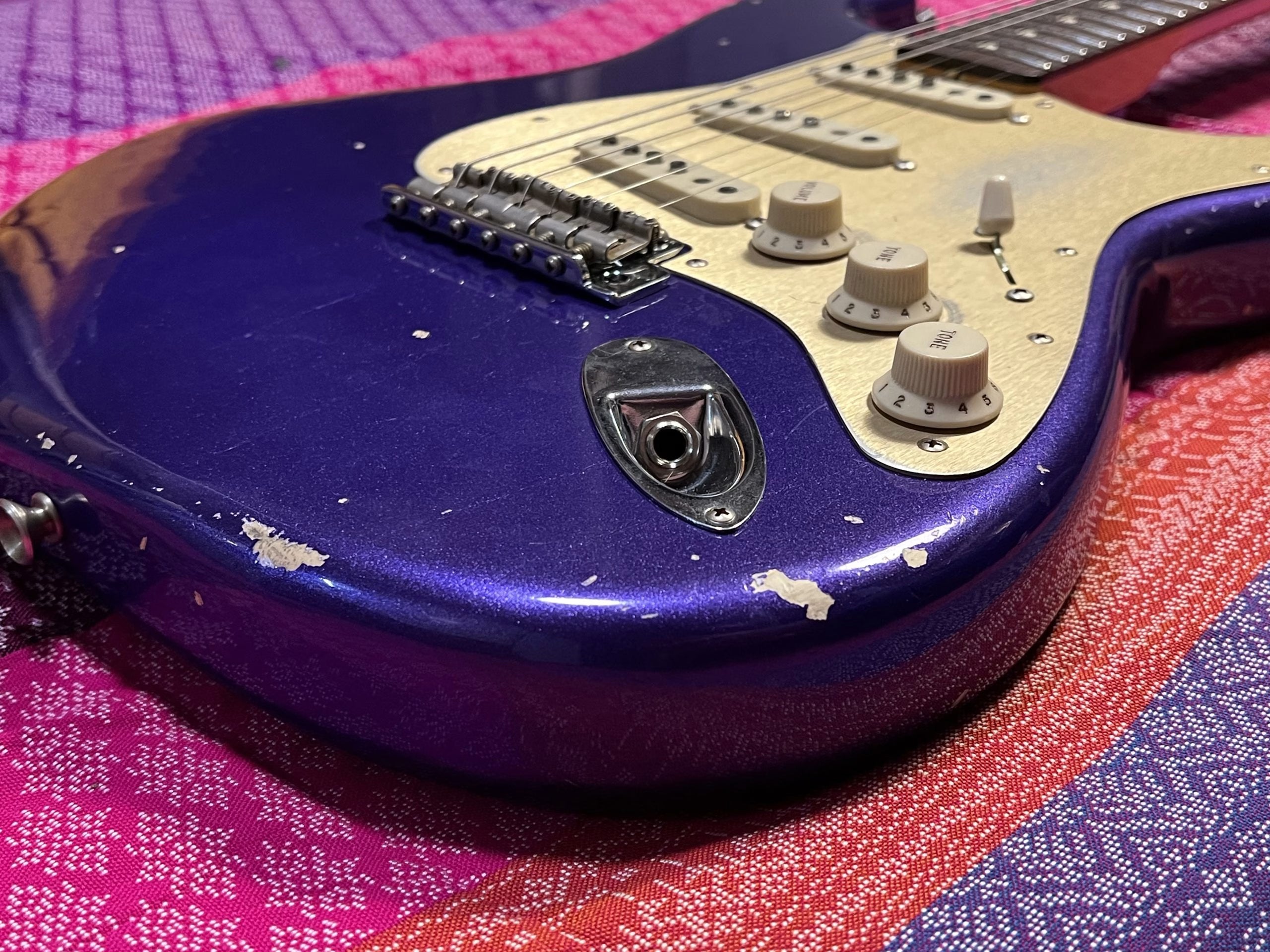 SOLD - 2017 Fender Custom Shop 59 Relic Stratocaster Purple Metalic