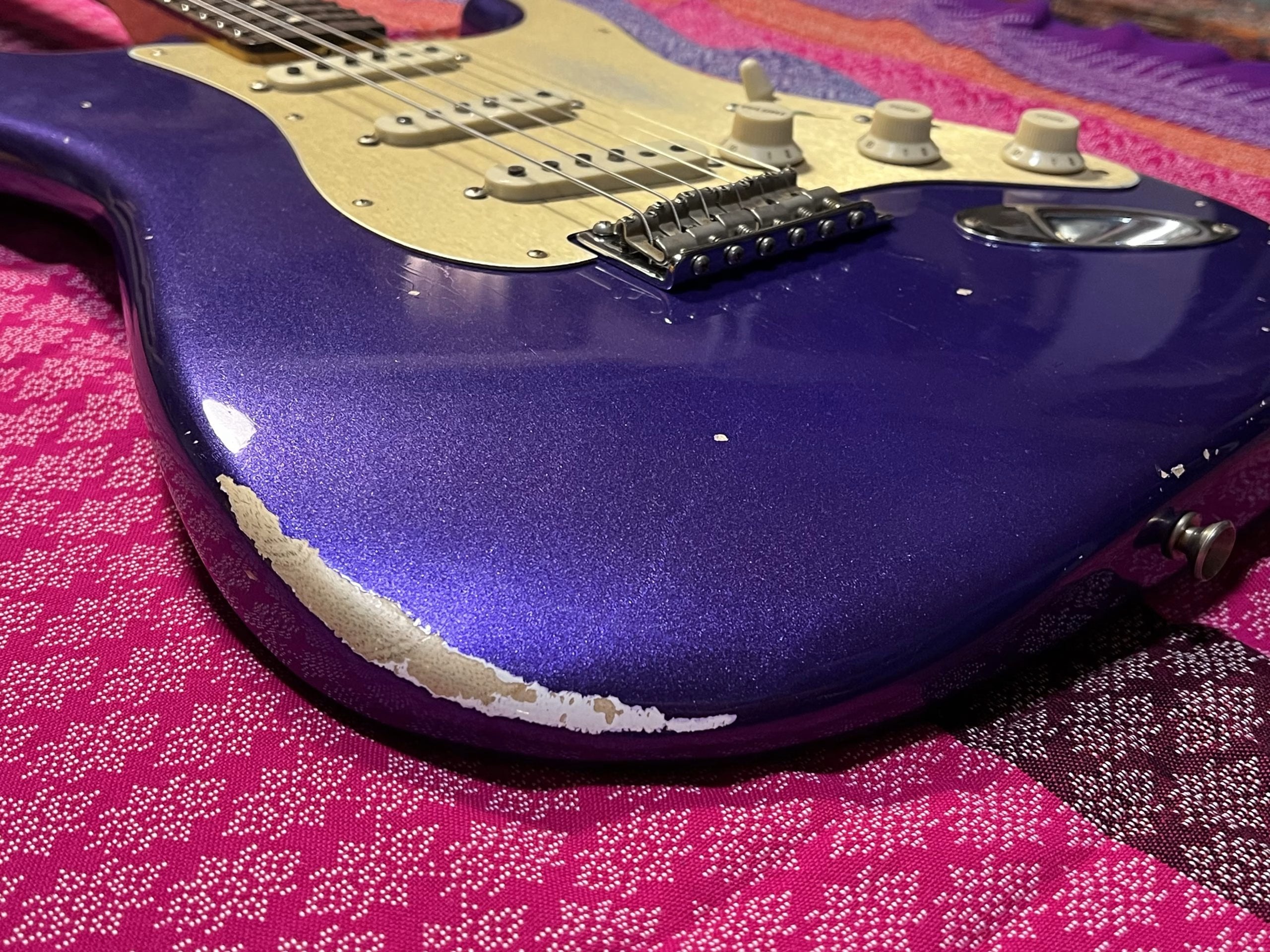 SOLD - 2017 Fender Custom Shop 59 Relic Stratocaster Purple Metalic