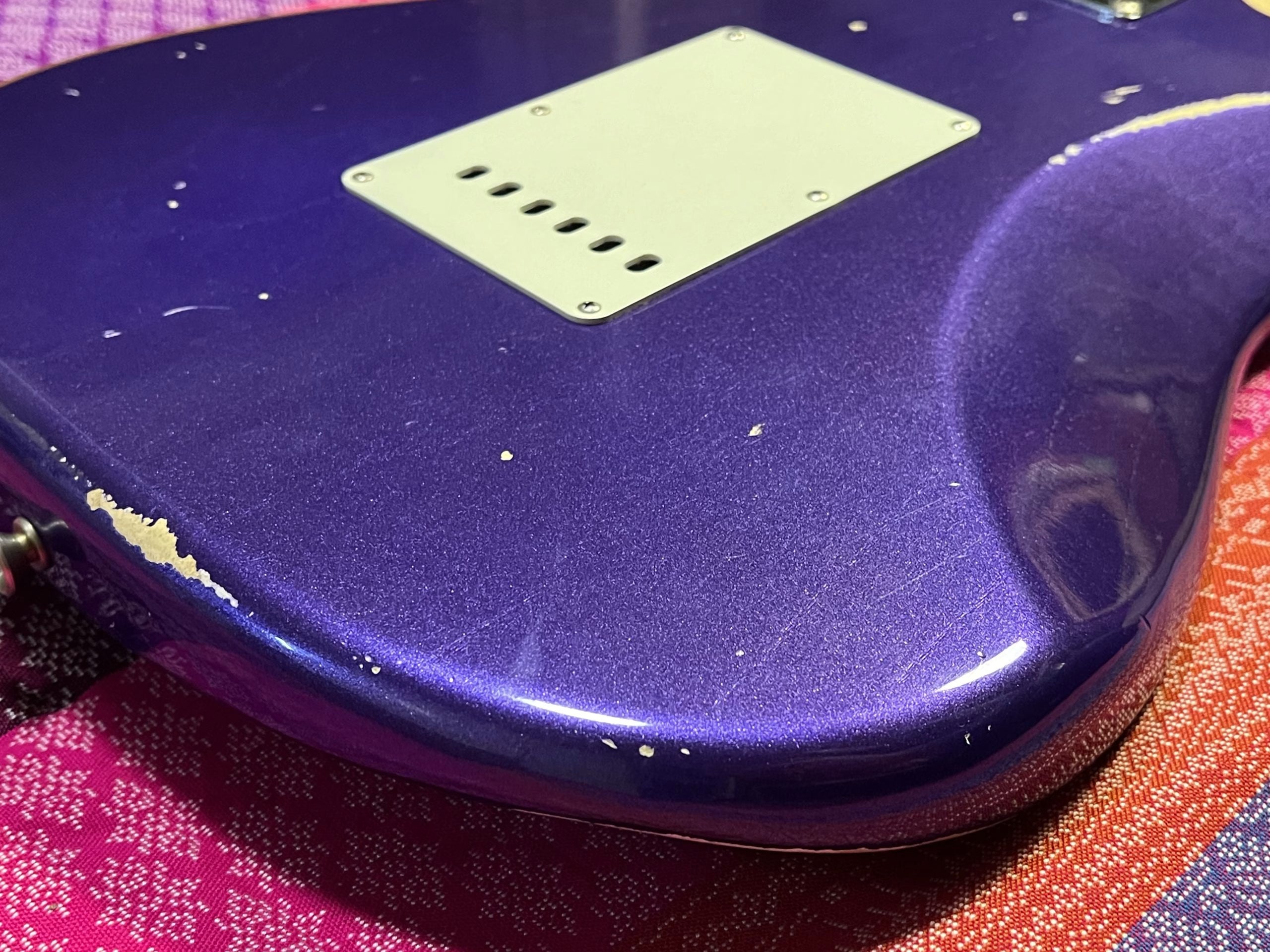 SOLD - 2017 Fender Custom Shop 59 Relic Stratocaster Purple Metalic