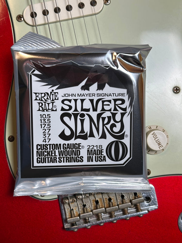 Ernie Ball Silver Slinky John Mayer Signature Electric Guitar Strings (10.5-47)