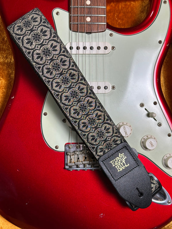 Ernie Ball Jacquard Golden Garden Guitar Strap