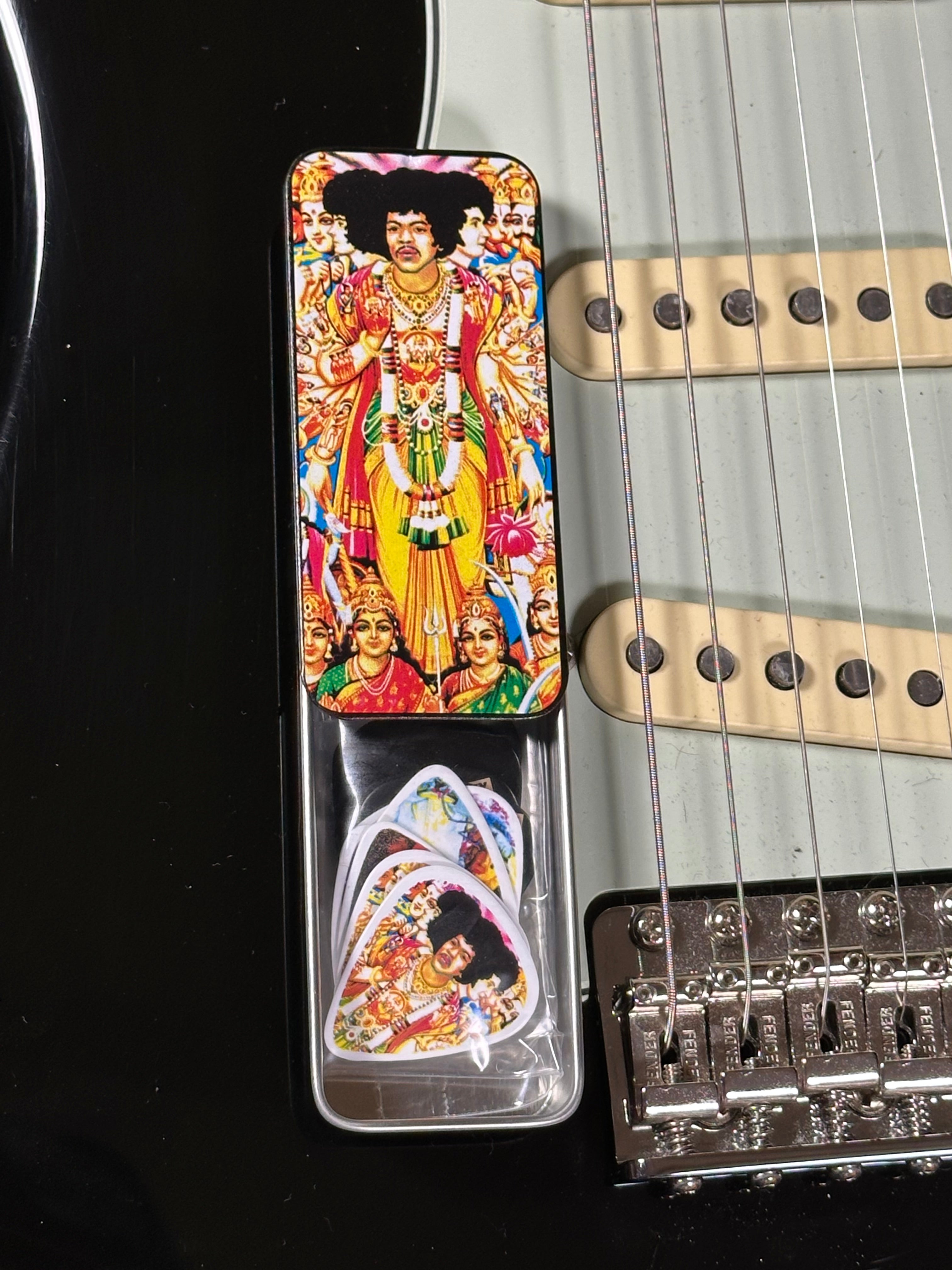 Dunlop Jimi Hendrix Bold as Love Pick Tin 12-Pack