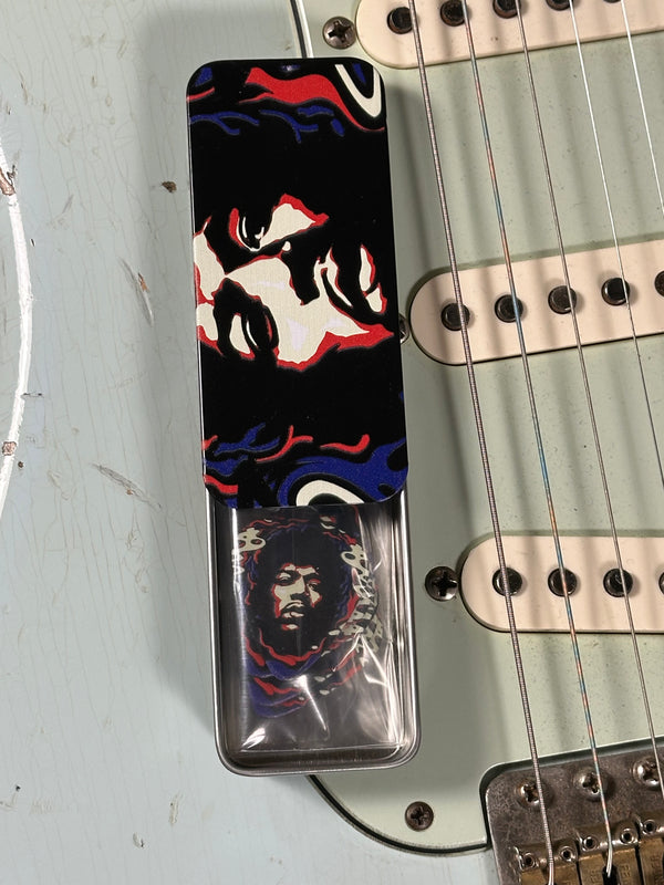 Dunlop '69 Psych Series Star Haze Plectrum Pick Tin 6-Pack