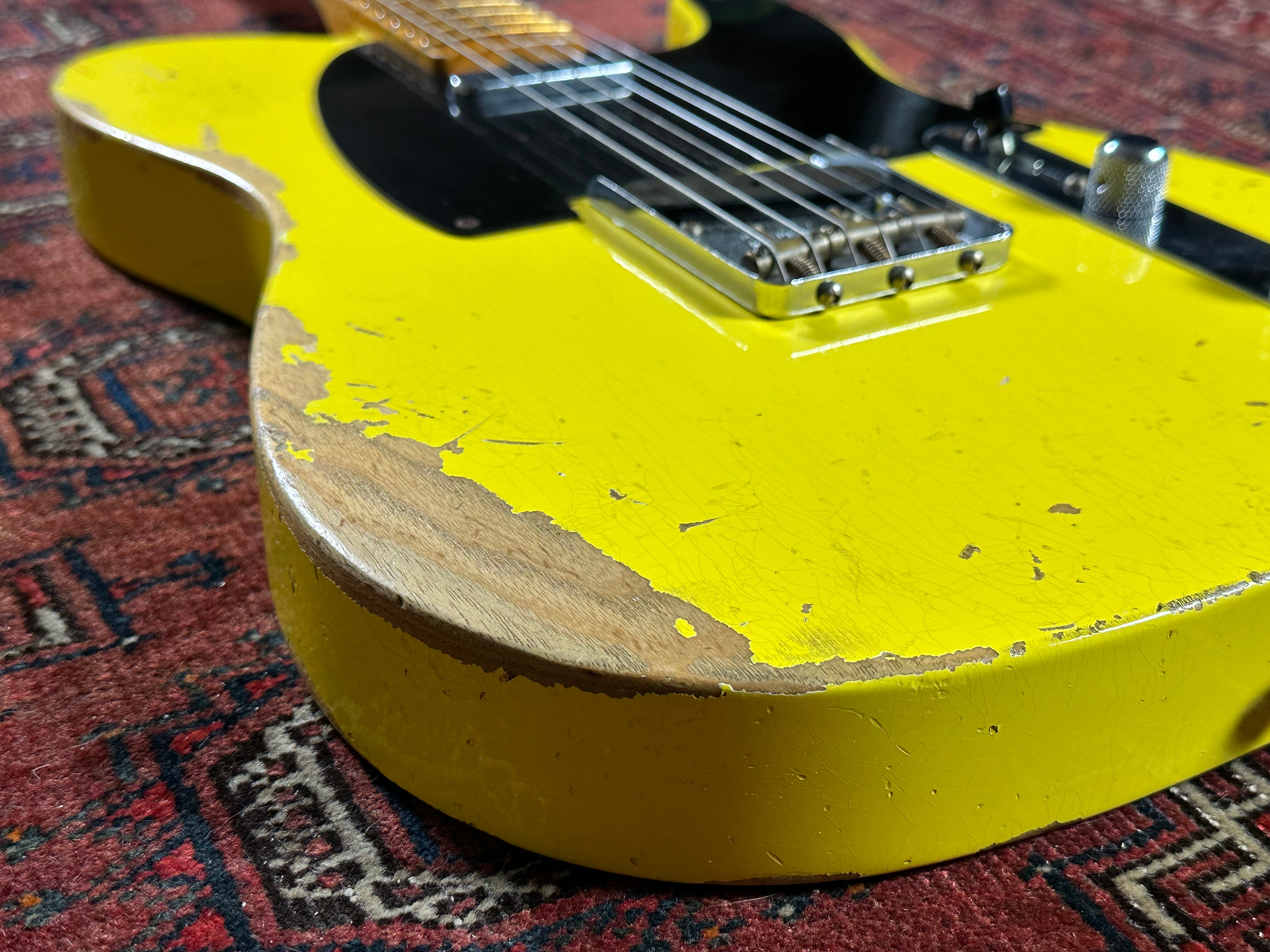 Fender Custom Shop '52 Heavy Relic Telecaster 2013 Graffiti Yellow