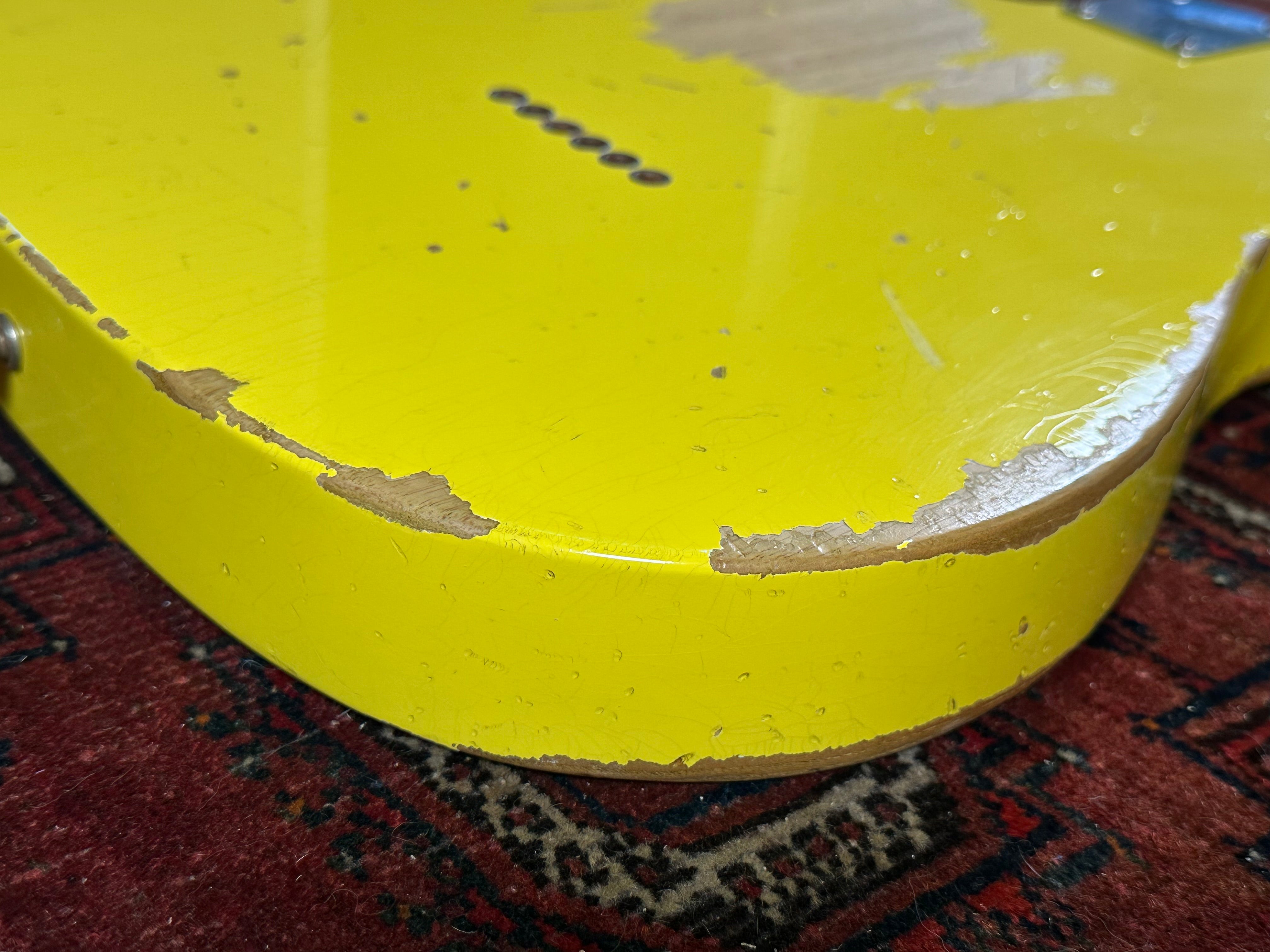 Fender Custom Shop '52 Heavy Relic Telecaster 2013 Graffiti Yellow