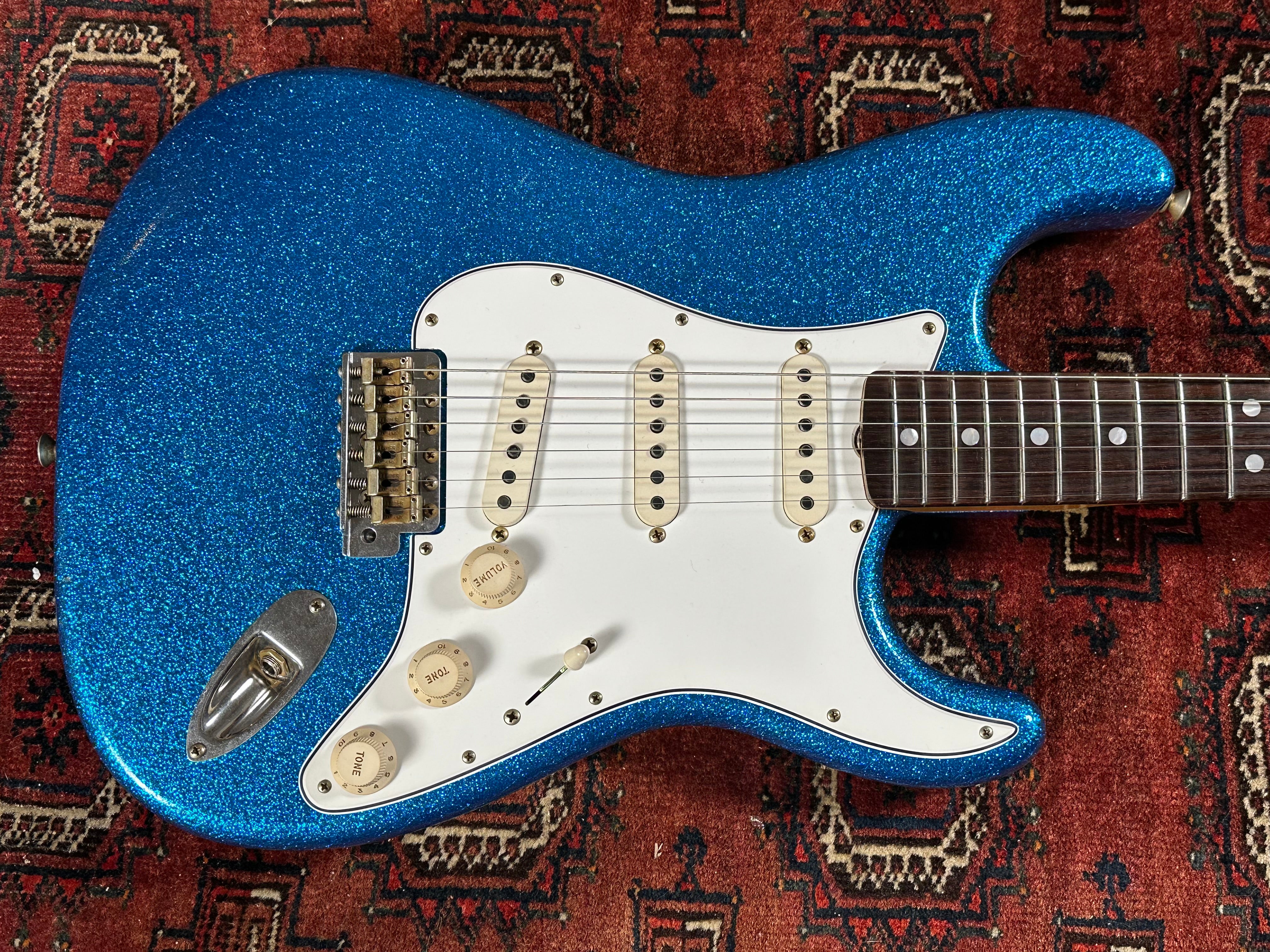 Fender Custom Shop '65 Journeyman Stratocaster 2024 Sparkle Blue
