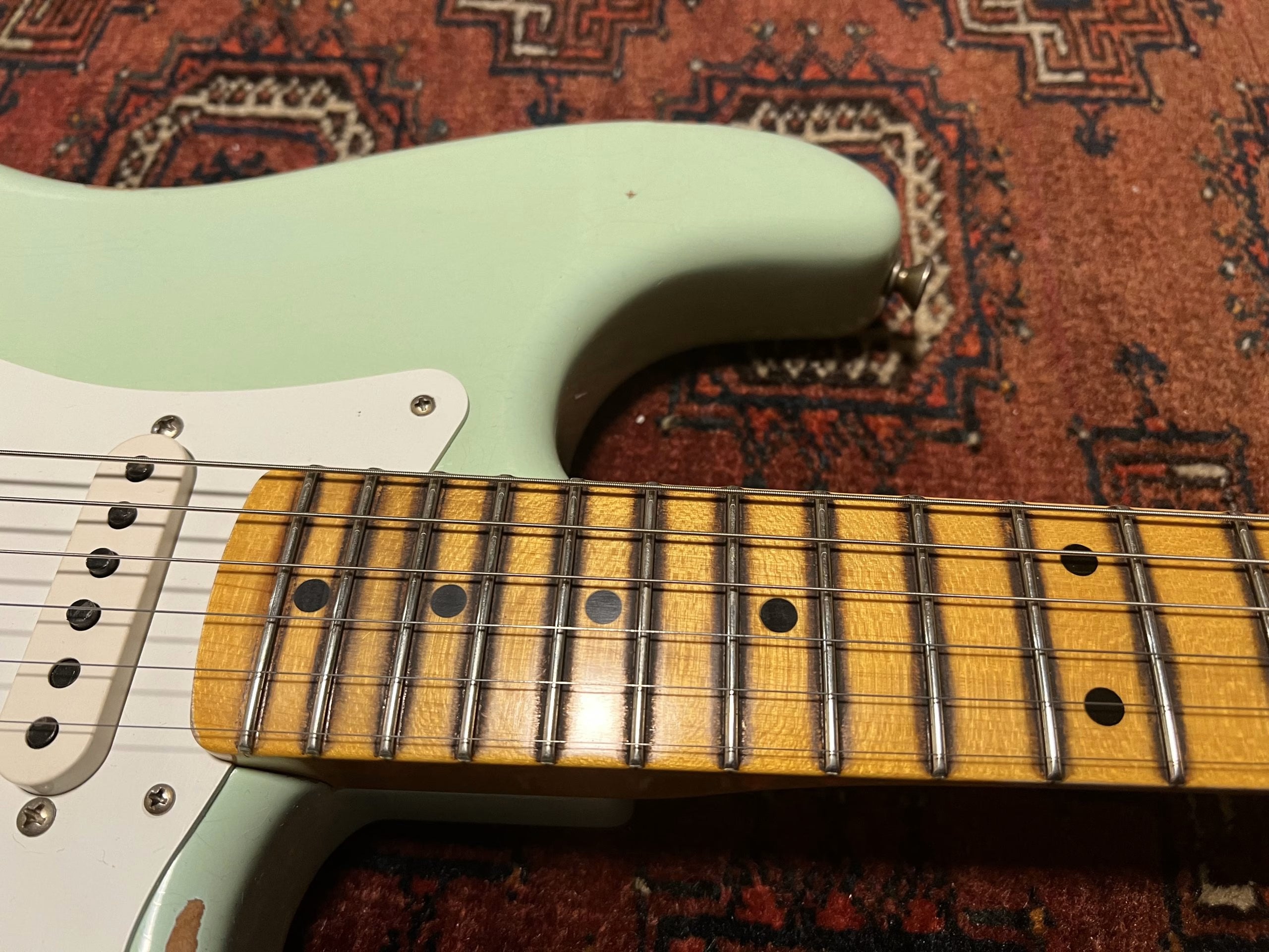 SOLD - 2023 Fender Custom Shop '58 Relic Stratocaster Faded Surf Green