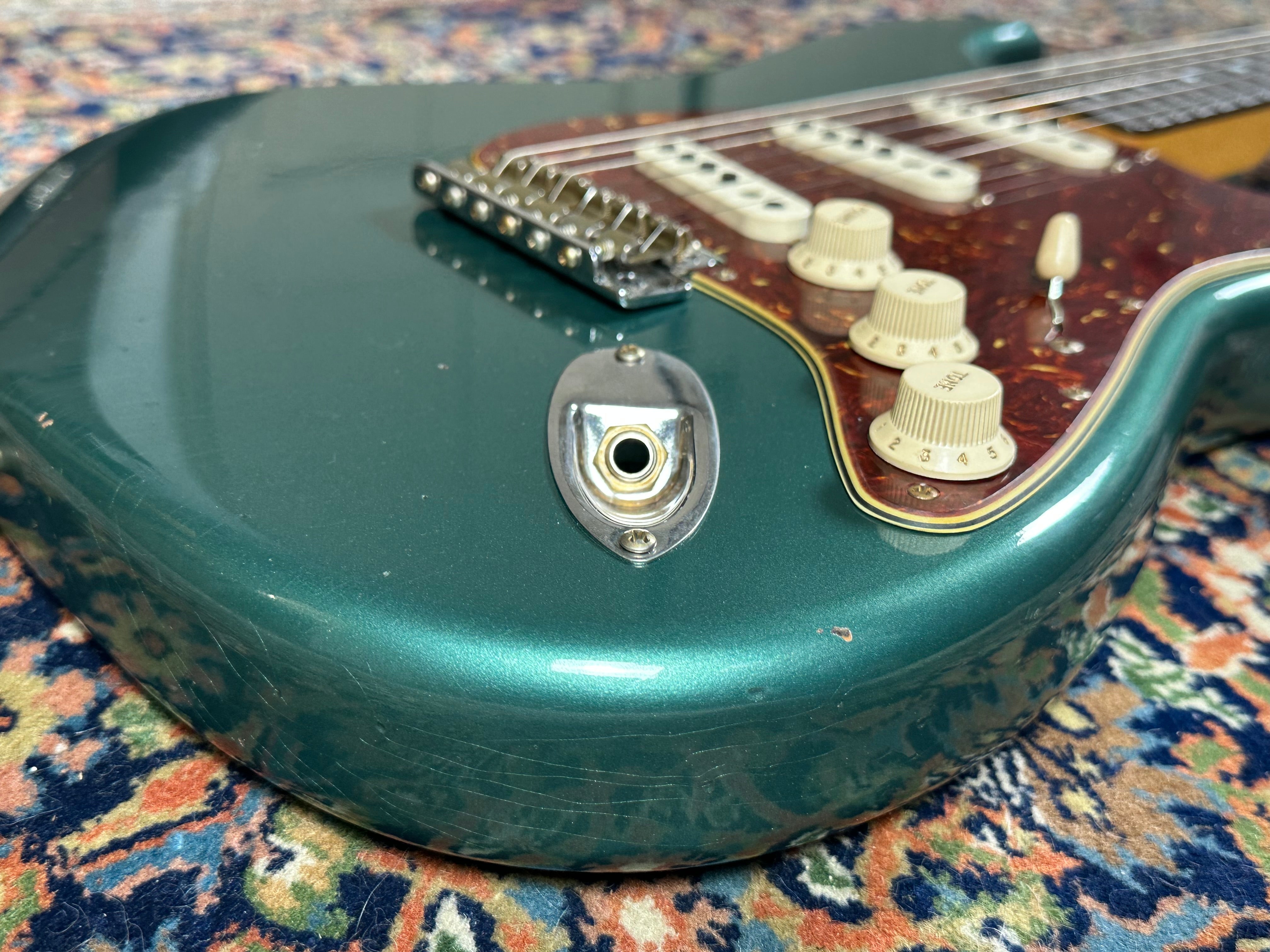 Fender Custom Shop '65 Journeyman Stratocaster 2024 Sherwood Green met bijpassende kop