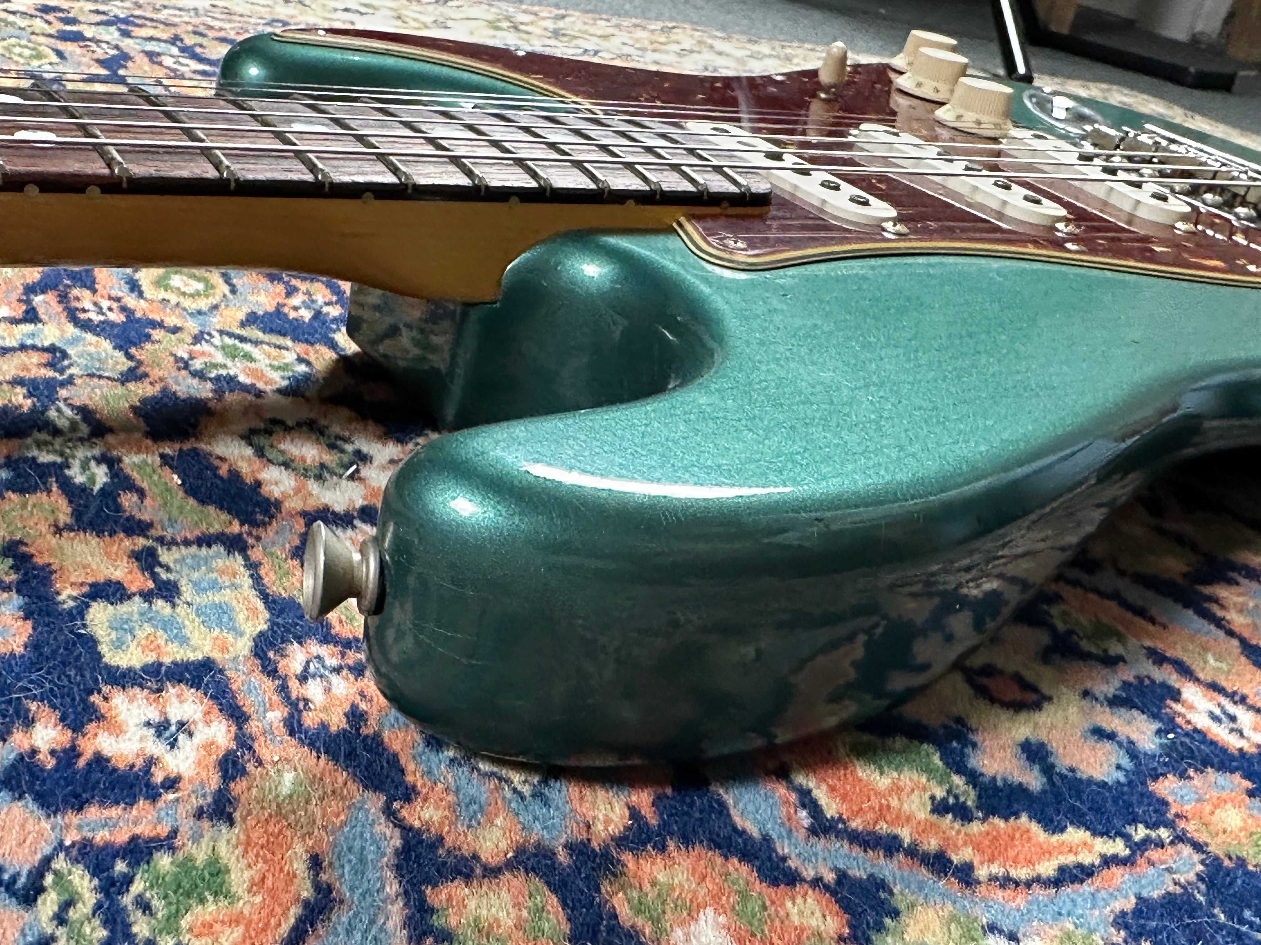 Fender Custom Shop '65 Journeyman Stratocaster 2024 Sherwood Green met bijpassende kop