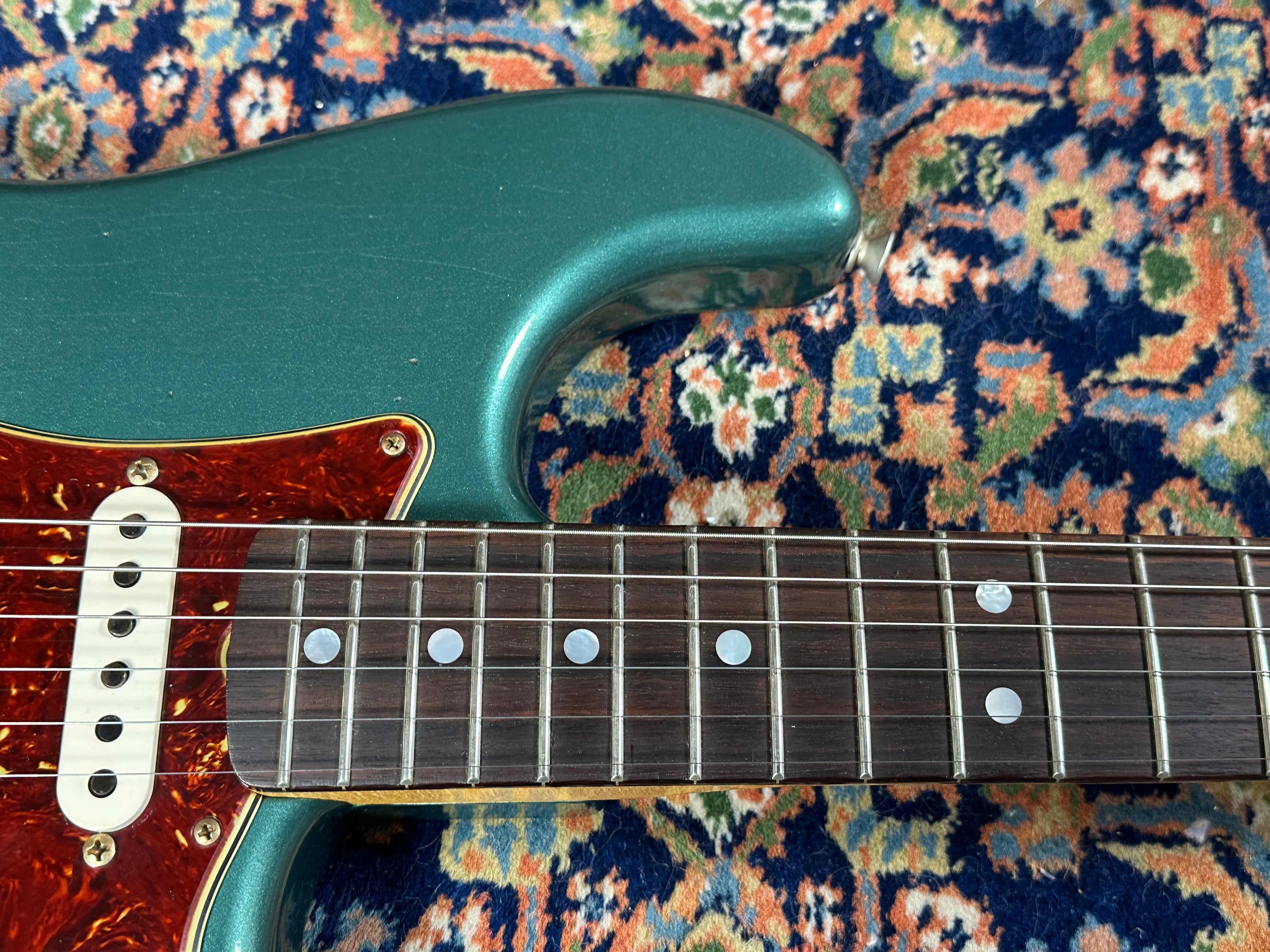 Fender Custom Shop '65 Journeyman Stratocaster 2024 Sherwood Green met bijpassende kop