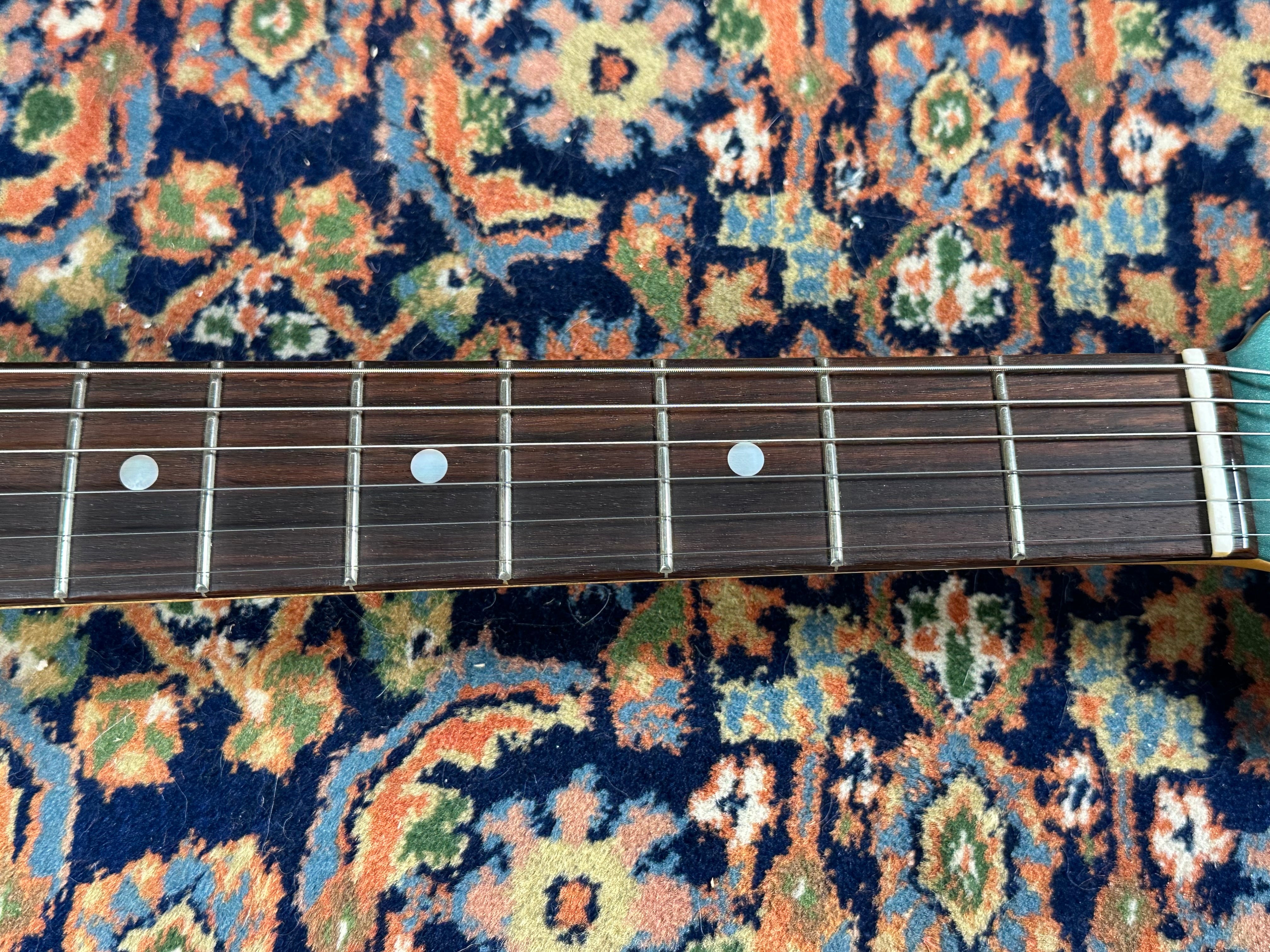 Fender Custom Shop '65 Journeyman Stratocaster 2024 Sherwood Green met bijpassende kop