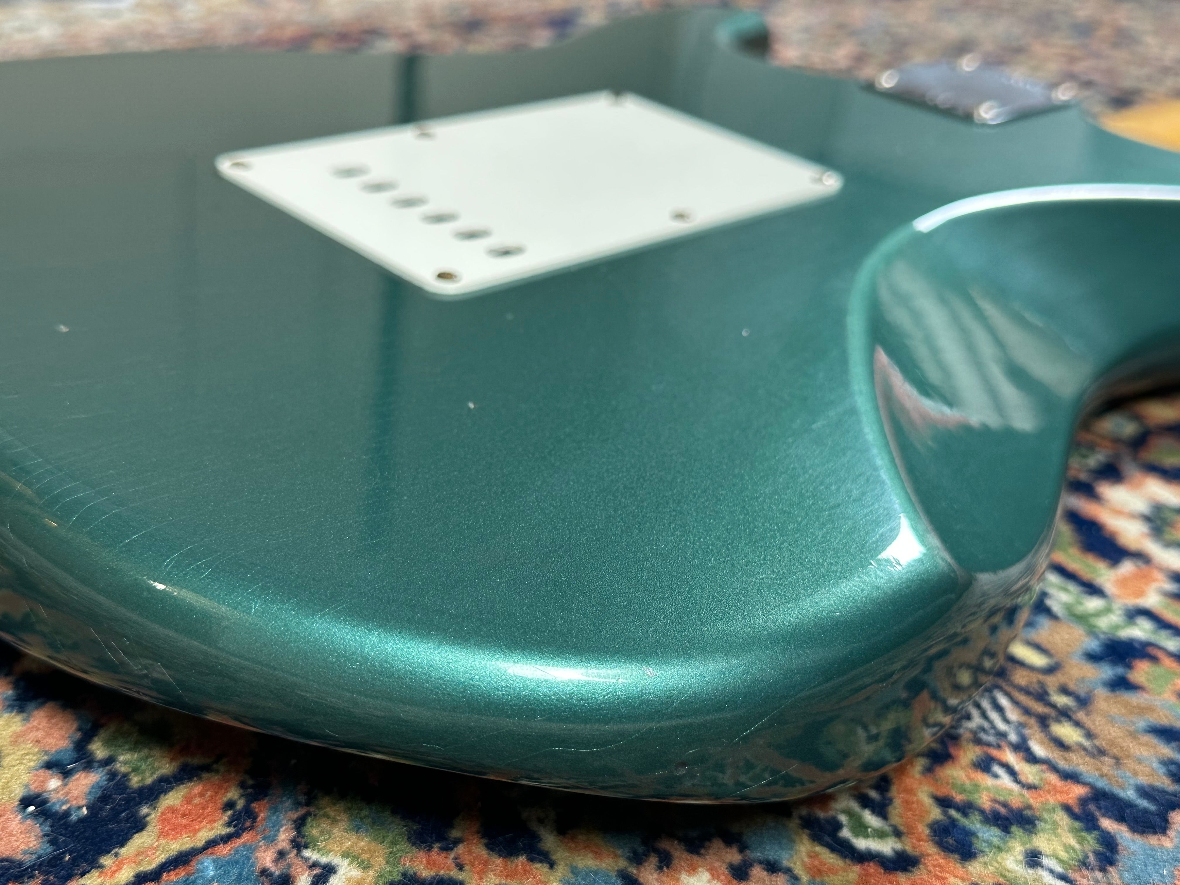 Fender Custom Shop '65 Journeyman Stratocaster 2024 Sherwood Green met bijpassende kop