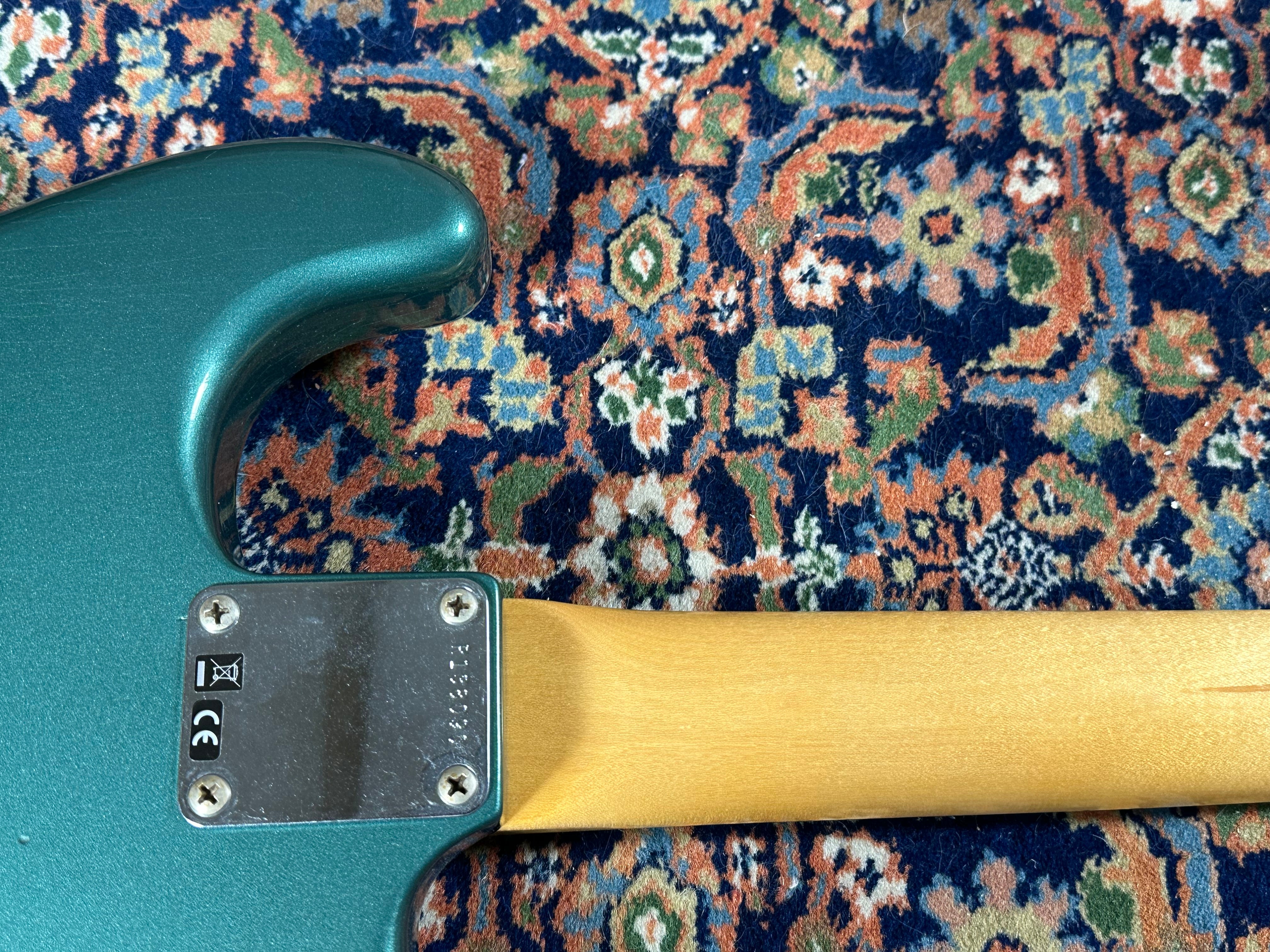 Fender Custom Shop '65 Journeyman Stratocaster 2024 Sherwood Green met bijpassende kop