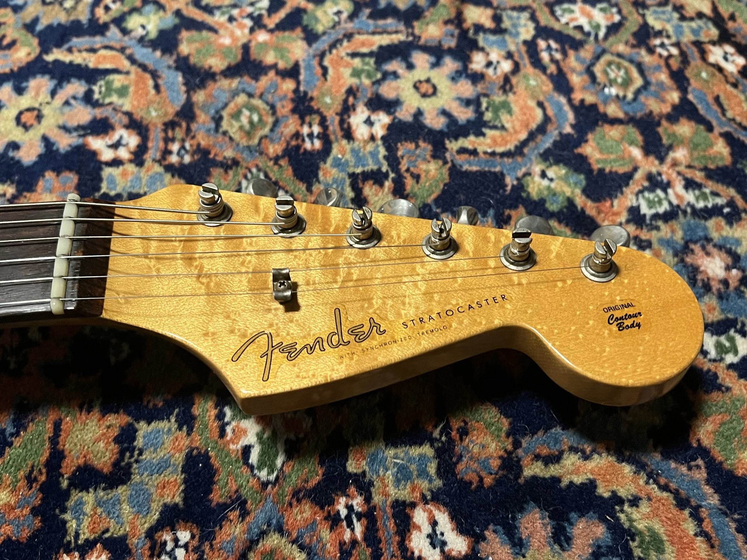 SOLD - 1996 Fender Custom Shop 60 Cunetto Relic Stratocaster Olympic White