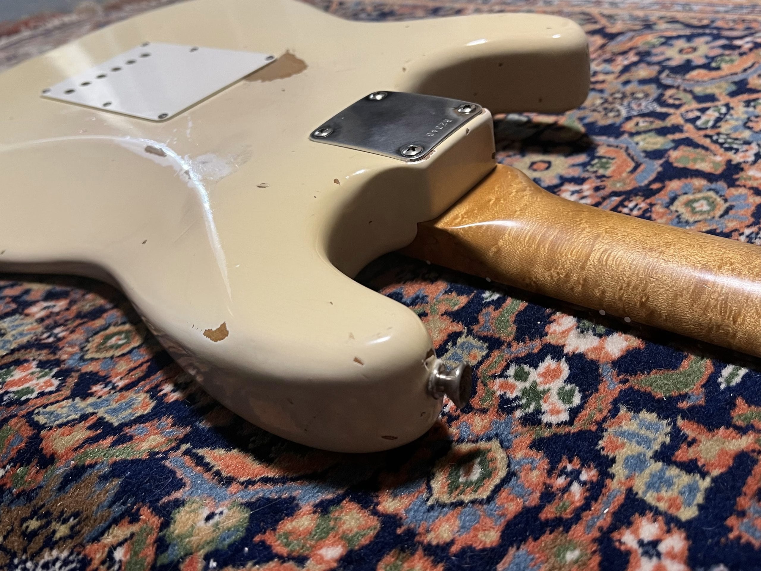 SOLD - 1996 Fender Custom Shop 60 Cunetto Relic Stratocaster Olympic White