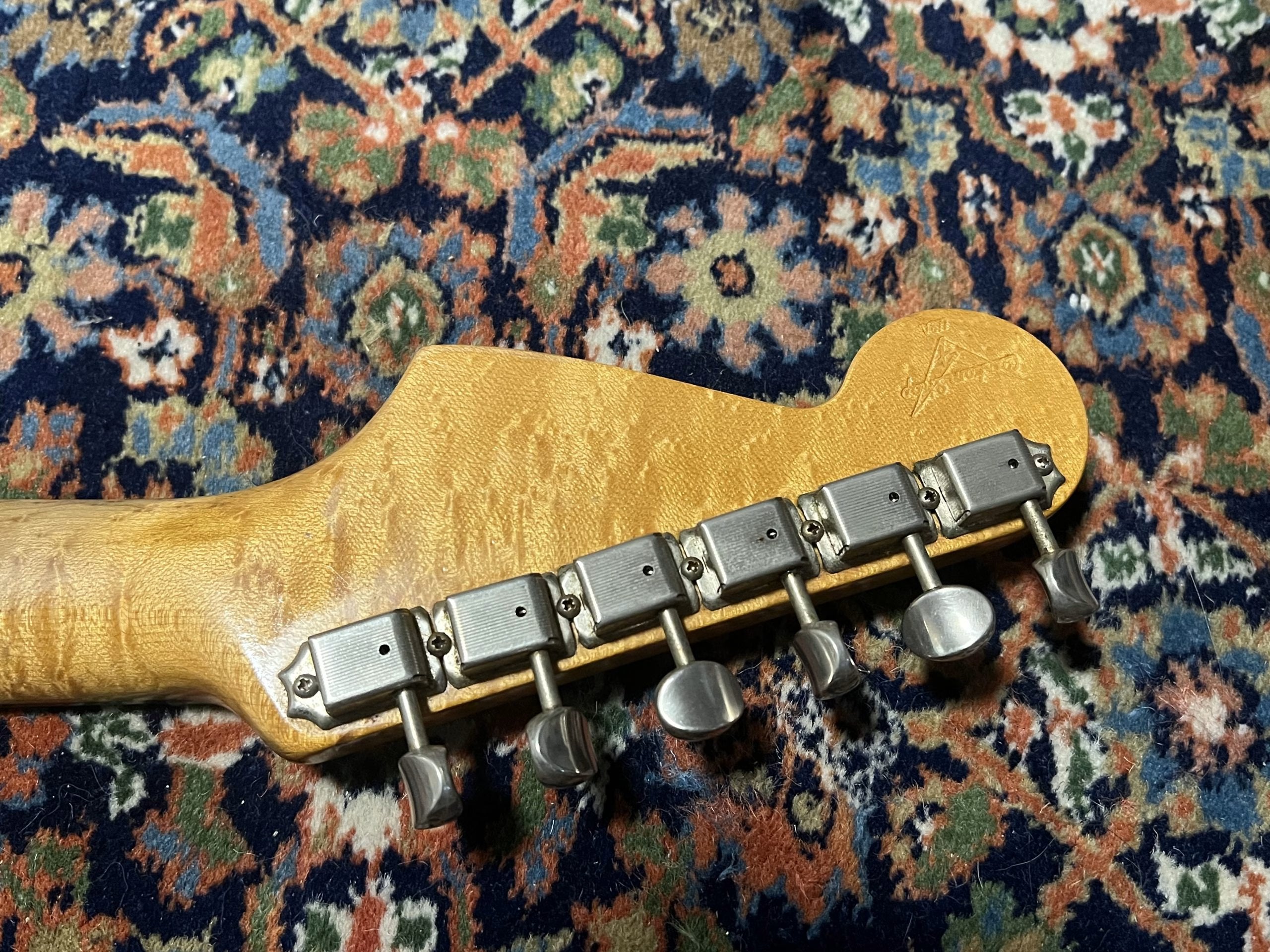 SOLD - 1996 Fender Custom Shop 60 Cunetto Relic Stratocaster Olympic White