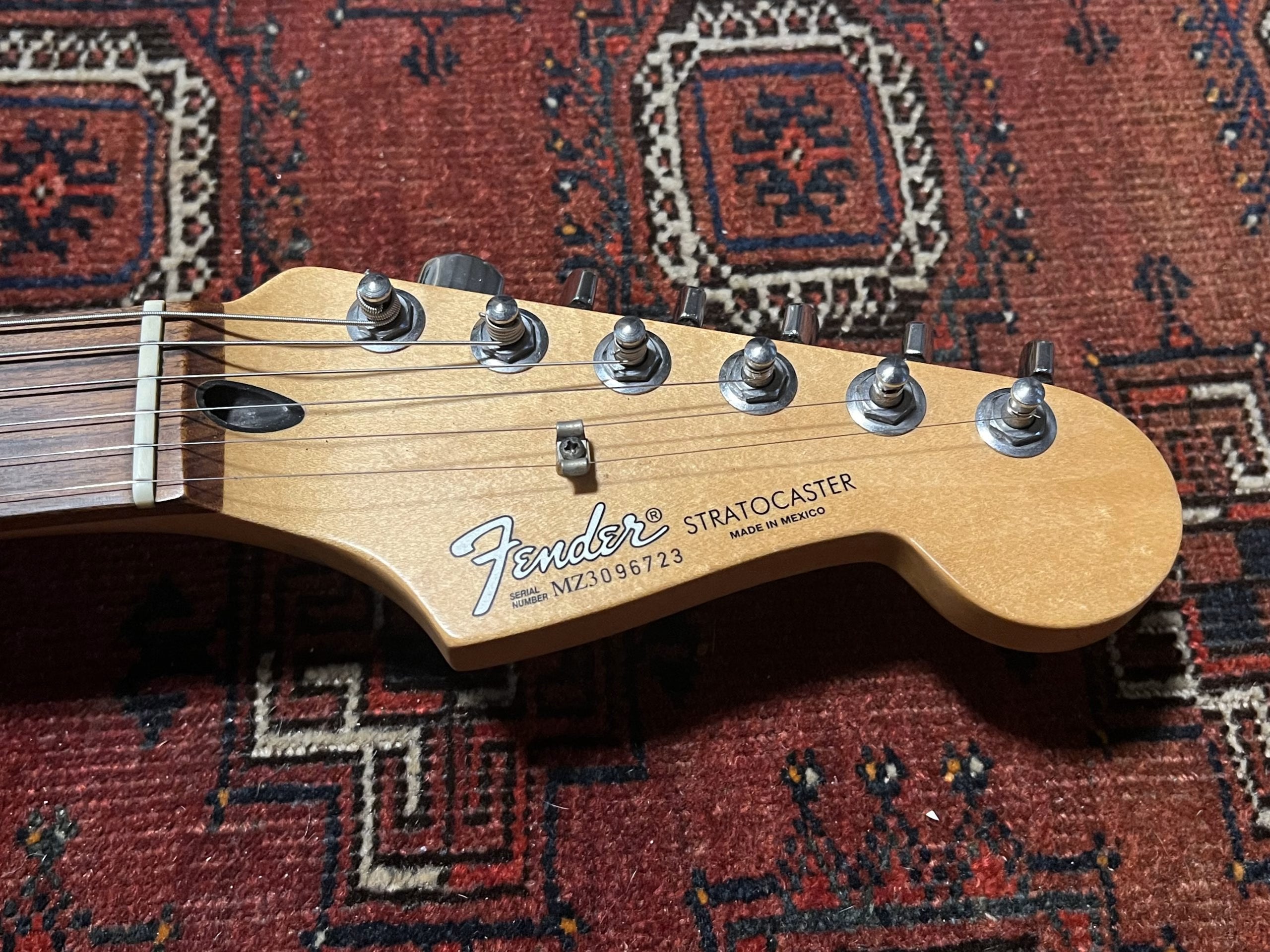 Fender Splatter Stratocaster 2003 Surf Green Splatter