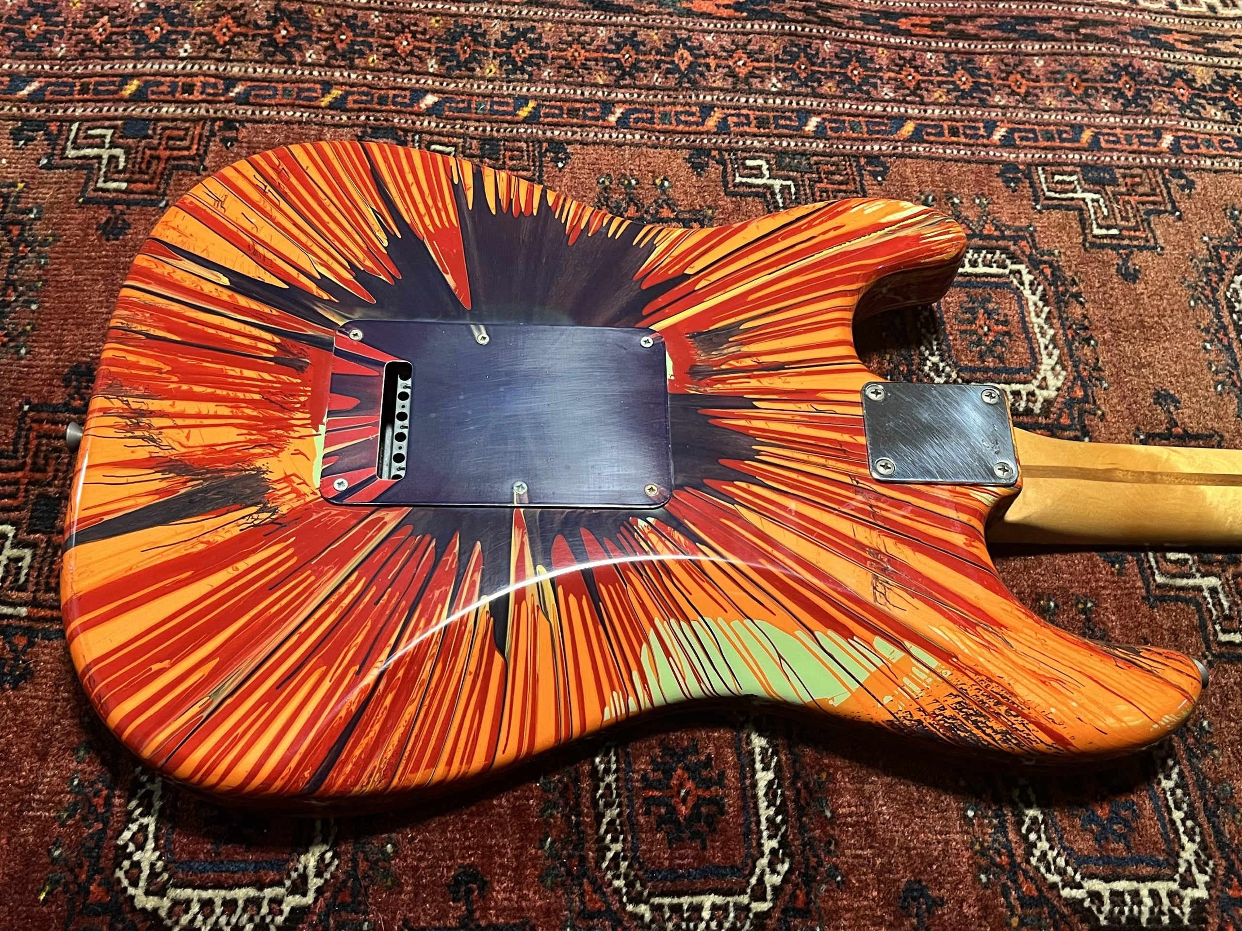 Fender Splatter Stratocaster 2003 Surf Green Splatter