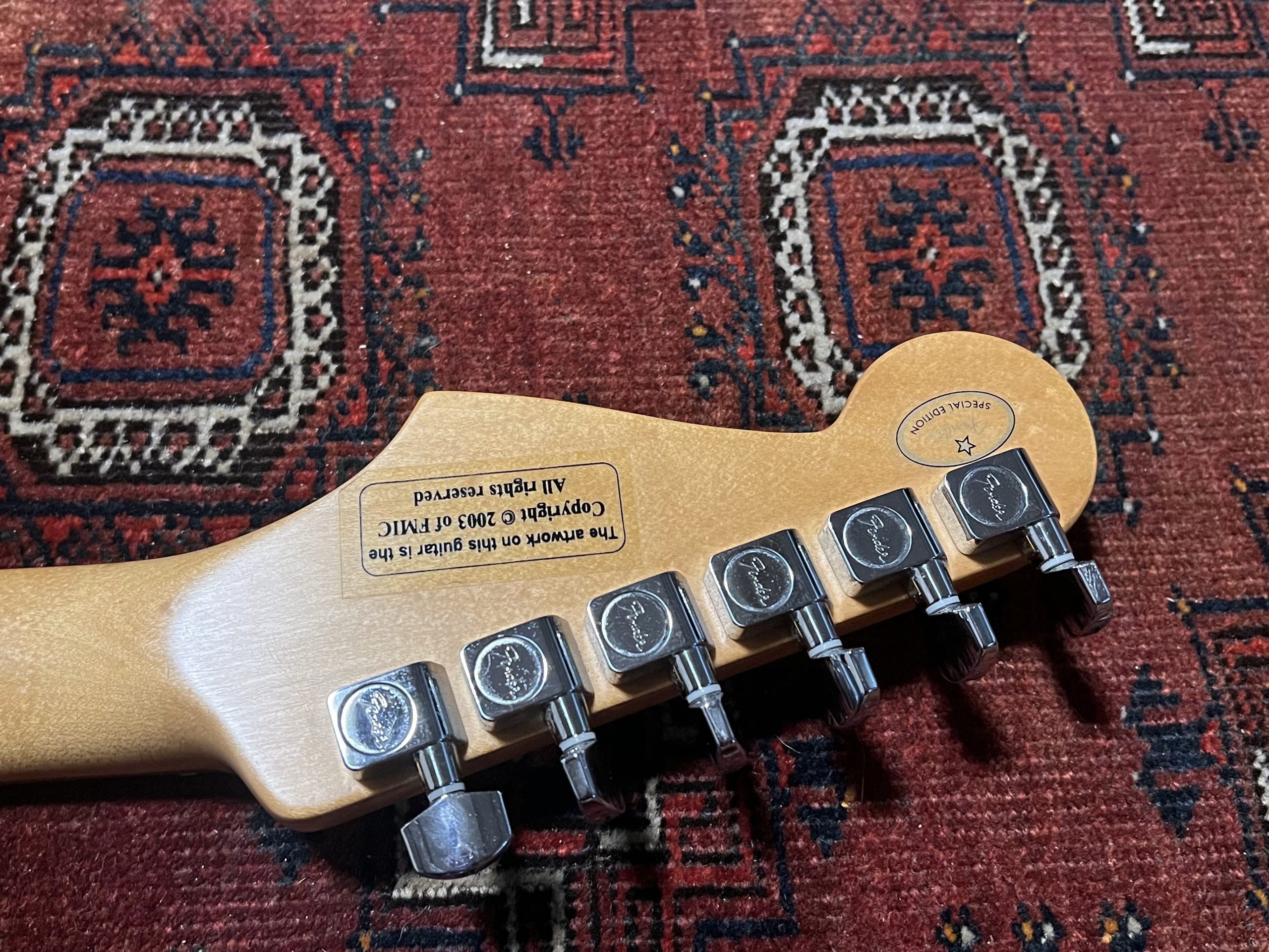 Fender Splatter Stratocaster 2003 Surf Green Splatter