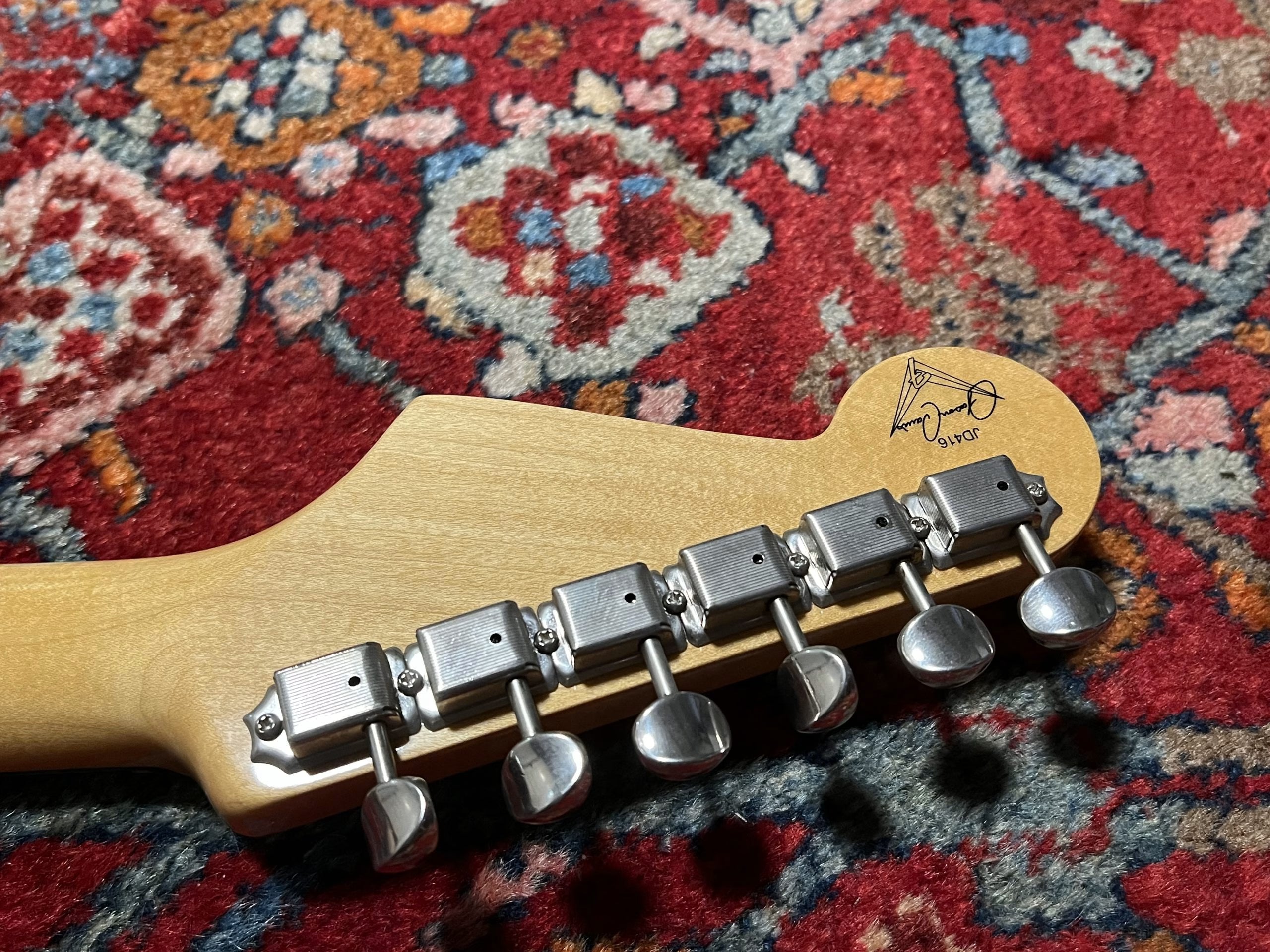 SOLD - 2003 Fender Custom Shop '60 Masterbuilt Jason Davis NOS Stratocaster Natural